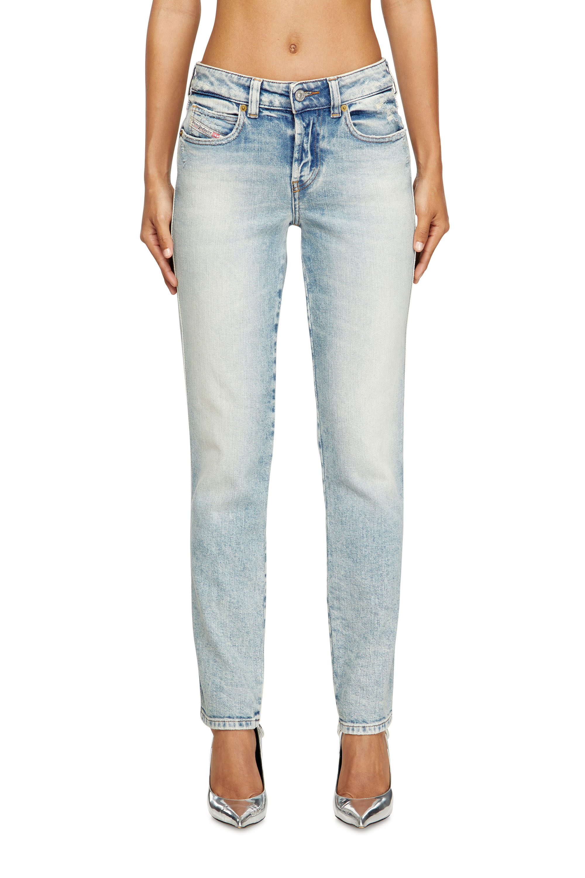 Diesel - Damen Slim Jeans 1992 D-Jiann 09M21, Hellblau - 2