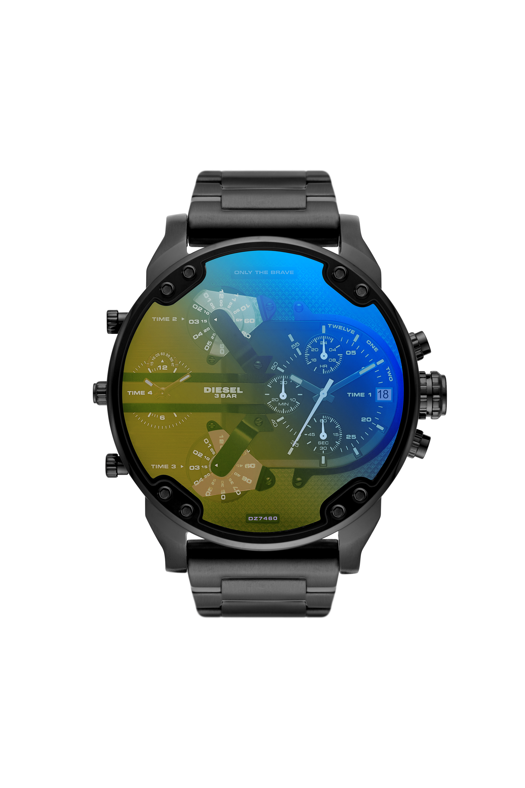 Diesel - DZ7460, Herren Mr. Daddy 2.0 Edelstahluhr in Schwarz - 1