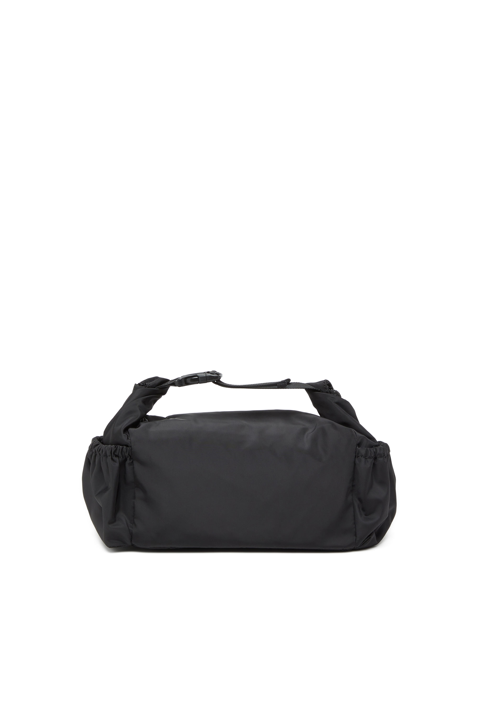 Diesel - DRAPE WASH BAG X, Herren Wash Bag aus Nylon mit Oval D-Print in Schwarz - 2