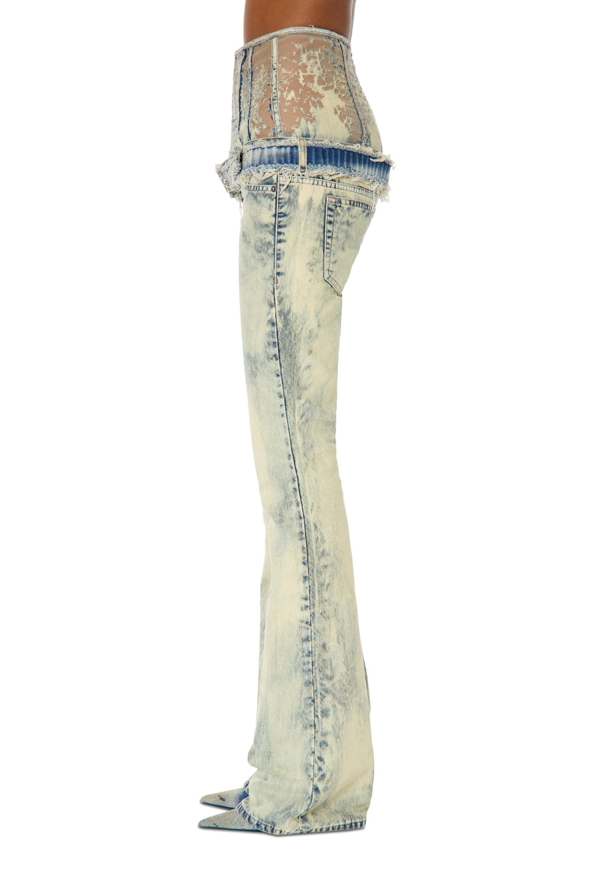 Diesel - Damen Bootcut and Flare Jeans 1969 D-Ebbey 068GP, Hellblau - 5