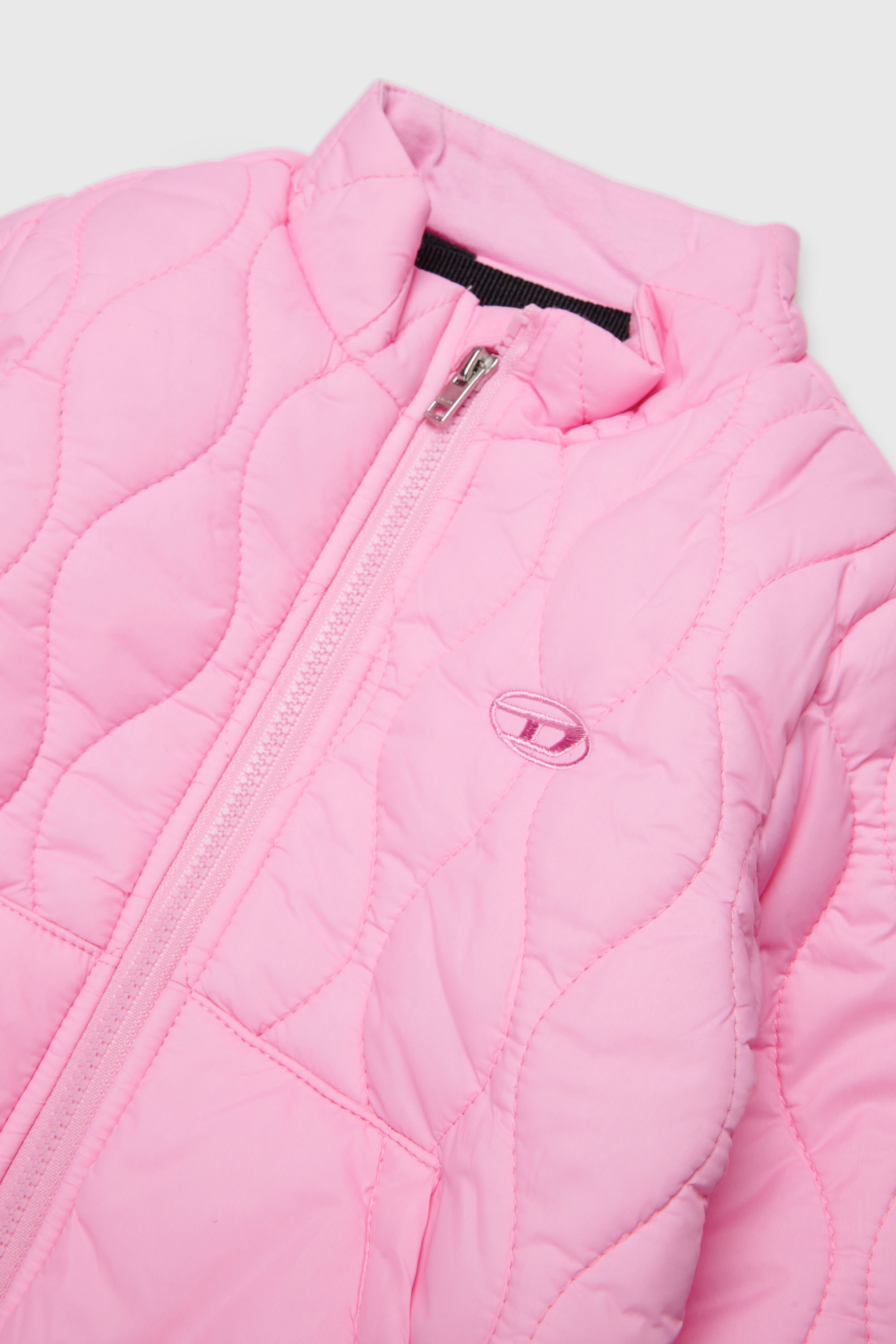 Diesel - JONIONB, Herren Steppjacke mit Oval D Stickerei in Rosa - 3