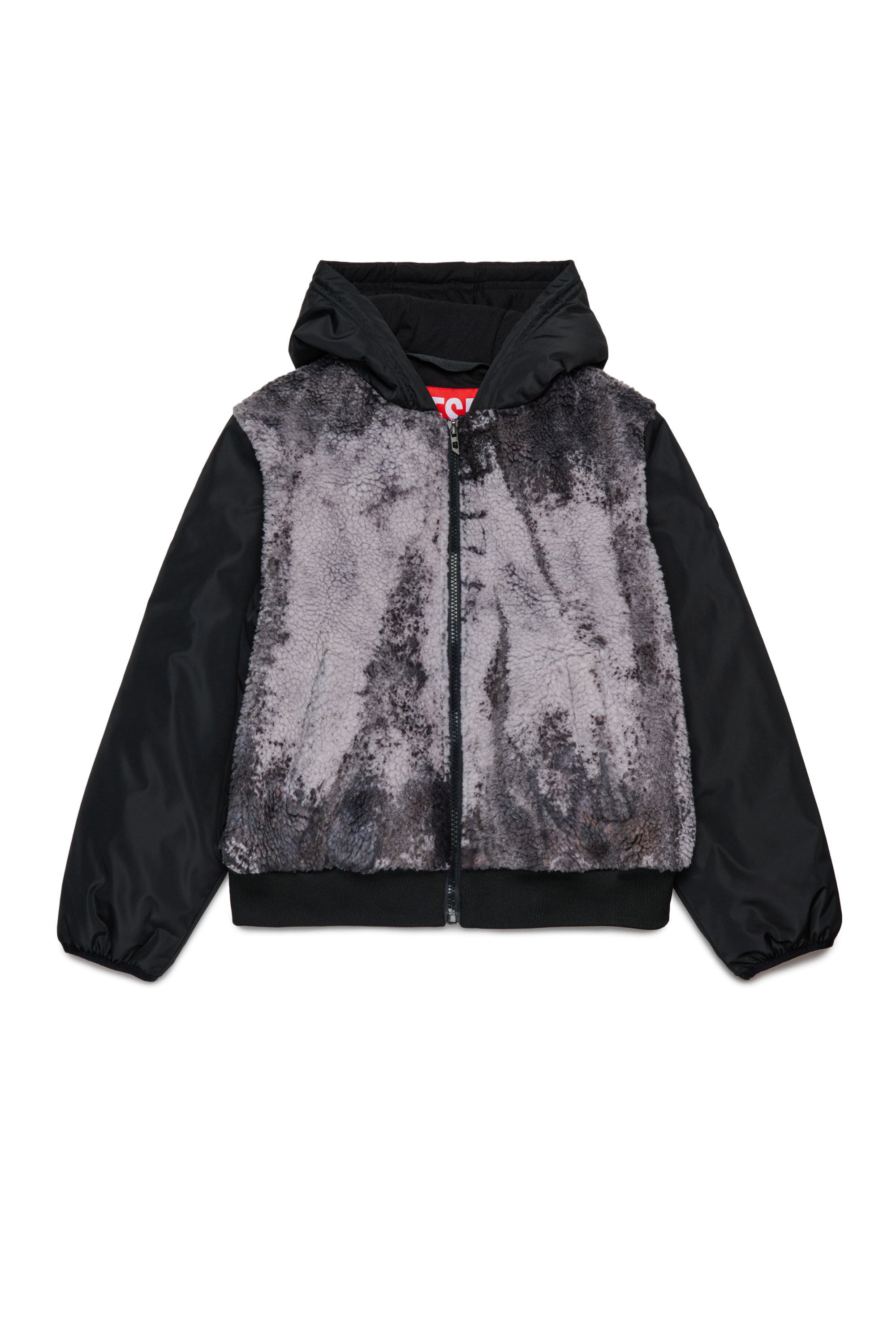 Diesel - JULLY, Herren Jacke mit Kapuze in Schwarz - 1