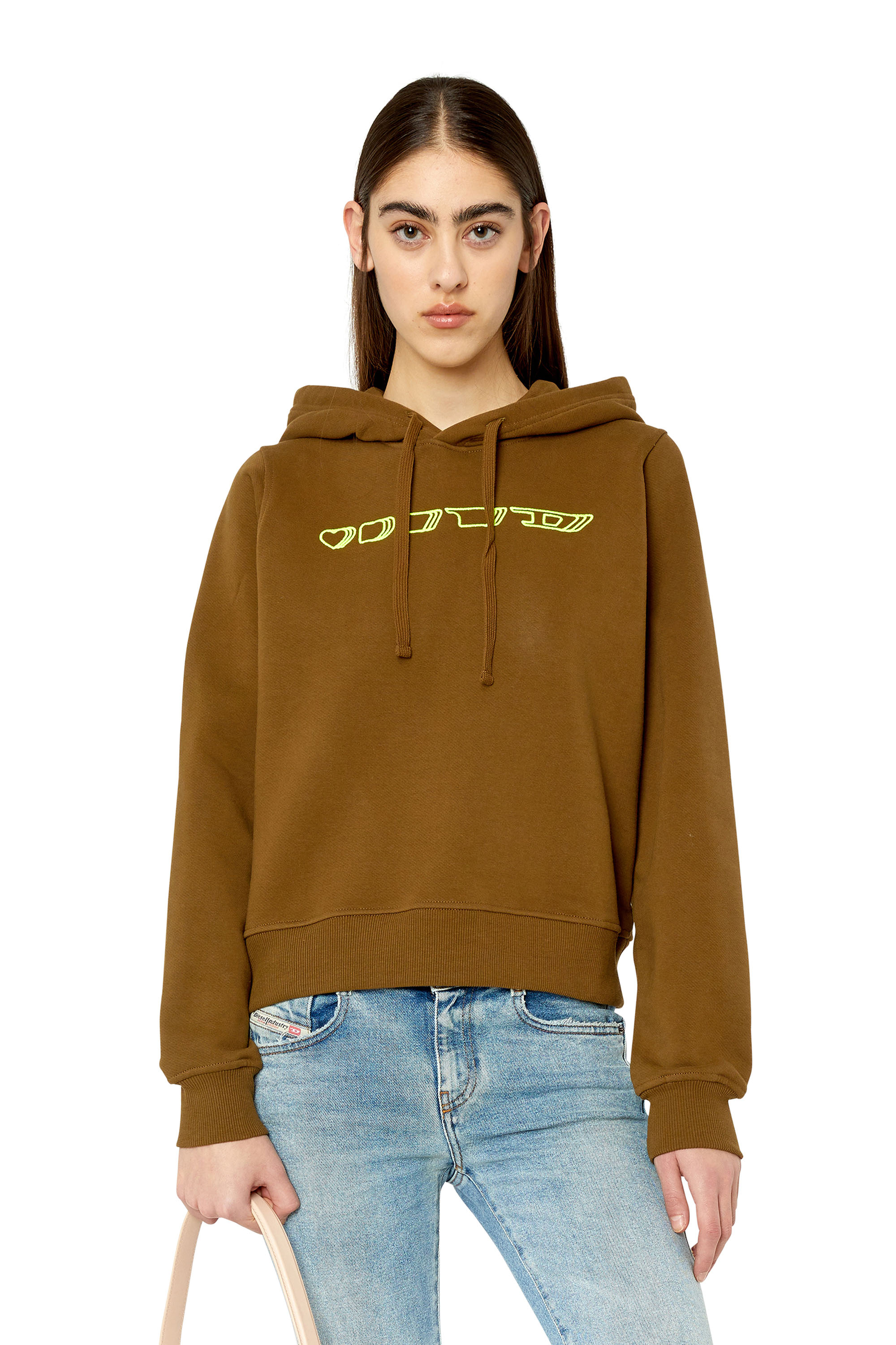 Diesel - F-REGGY-HOOD-G3, Braun - Image 1
