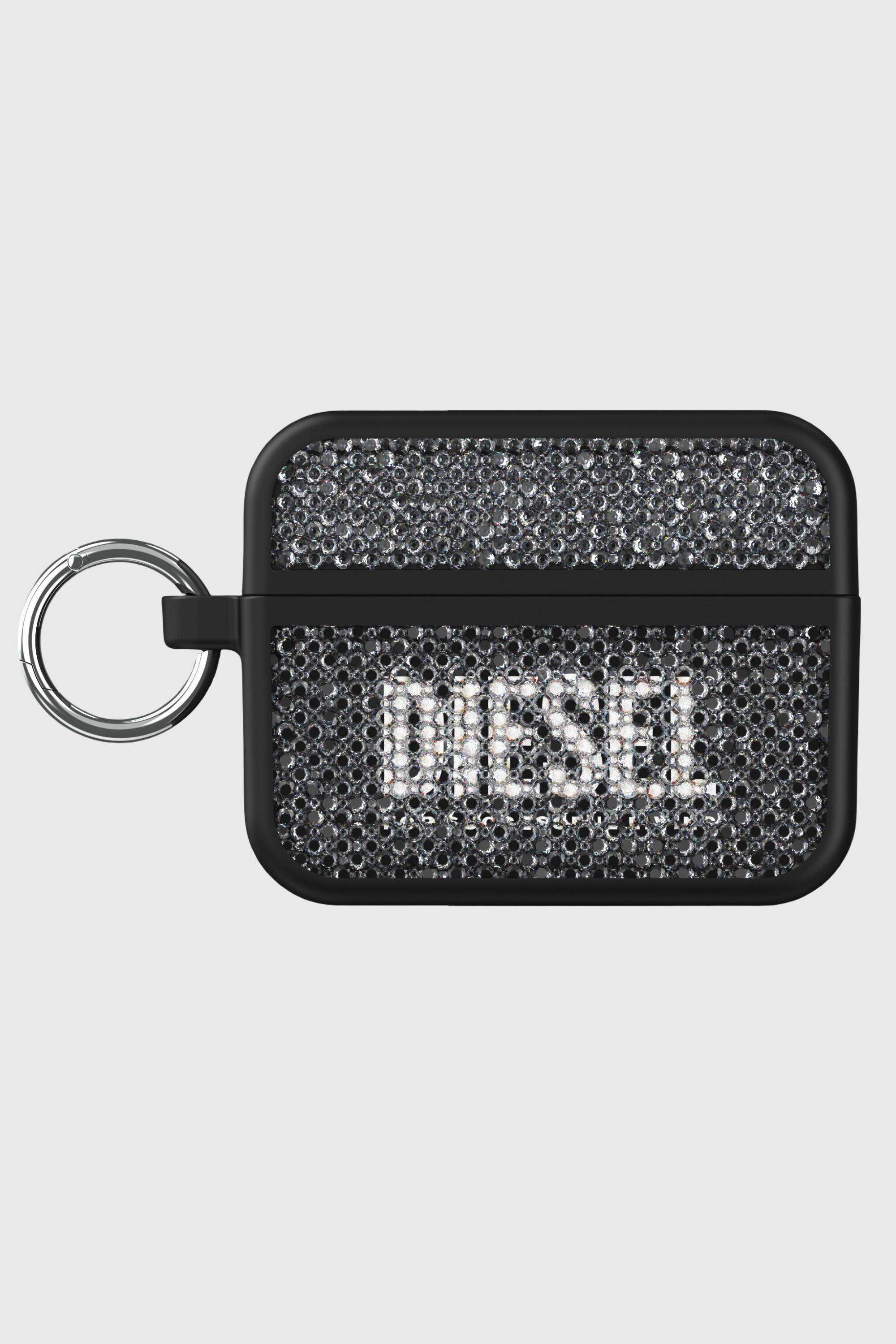 Diesel - 60195 AIRPOD CASE AIRPODS CASE, Unisex Swarovski Crystal Case for Airpods Pro / Pro 2 in Schwarz - 1
