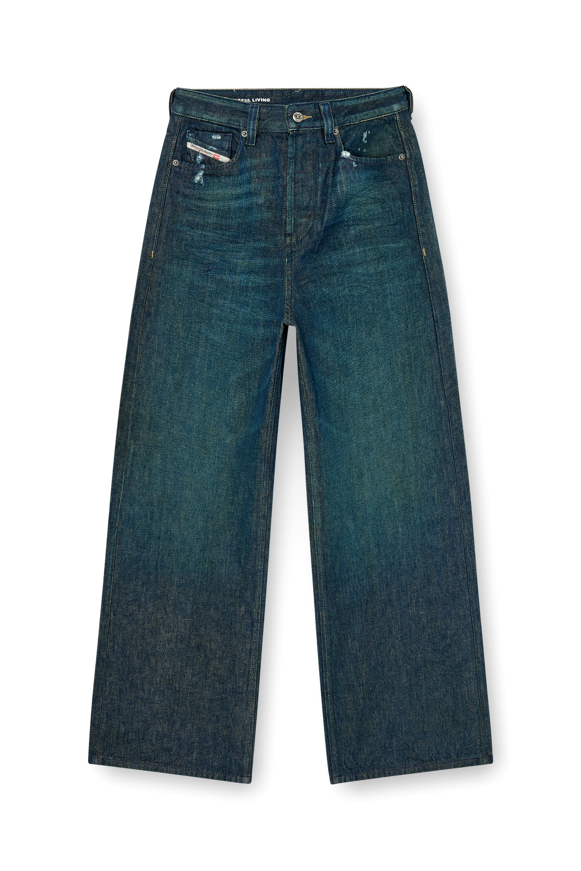 Diesel - Damen Relaxed Jeans 1996 D-Sire 0ADBY, Dunkelblau - 4