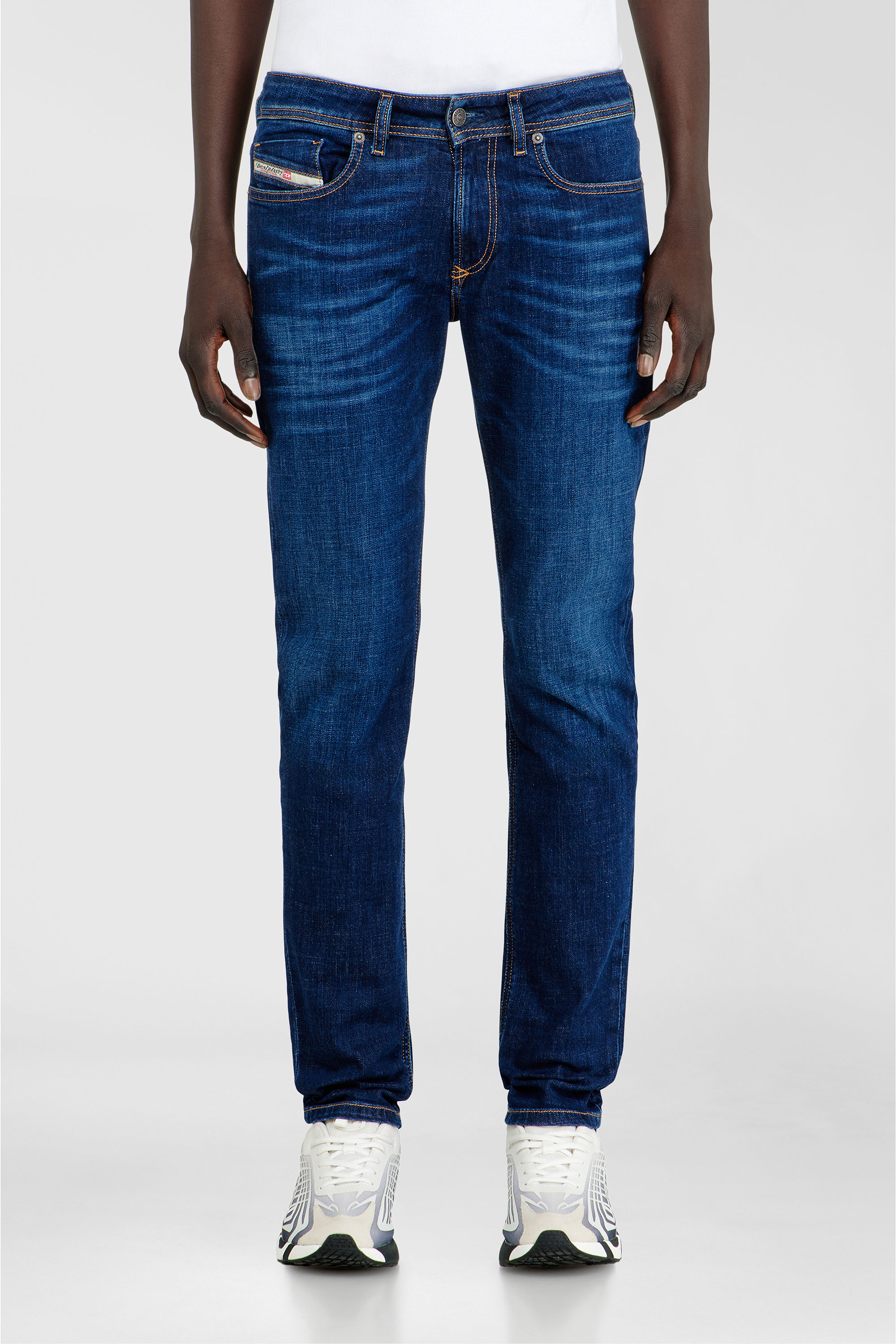 Diesel - Herren Skinny Jeans 1979 Sleenker 09J17, Dunkelblau - 1