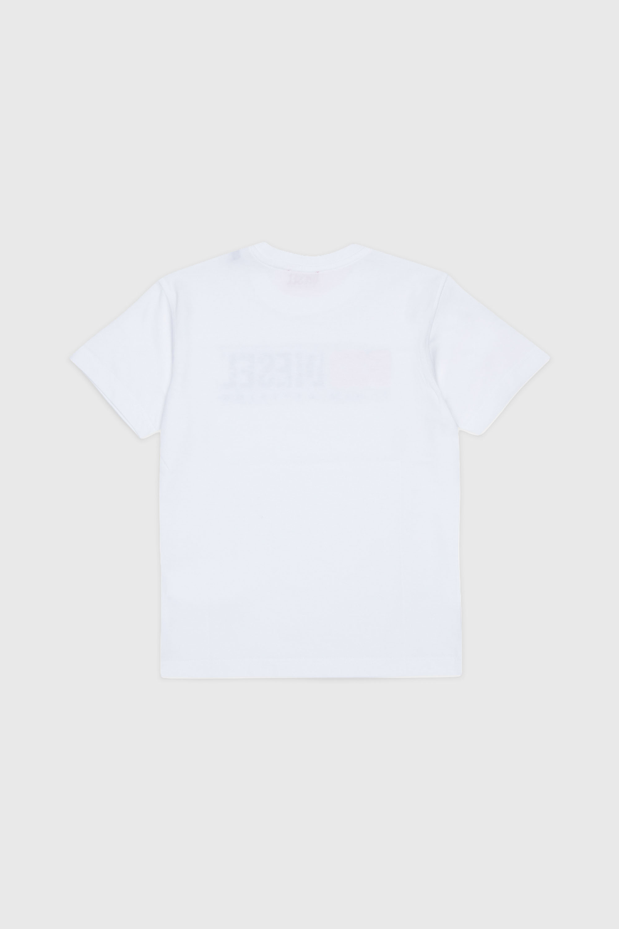 Diesel - TLOMIX, Herren T-shirt mit distressed Logo-Print in Wei&szlig; - 2