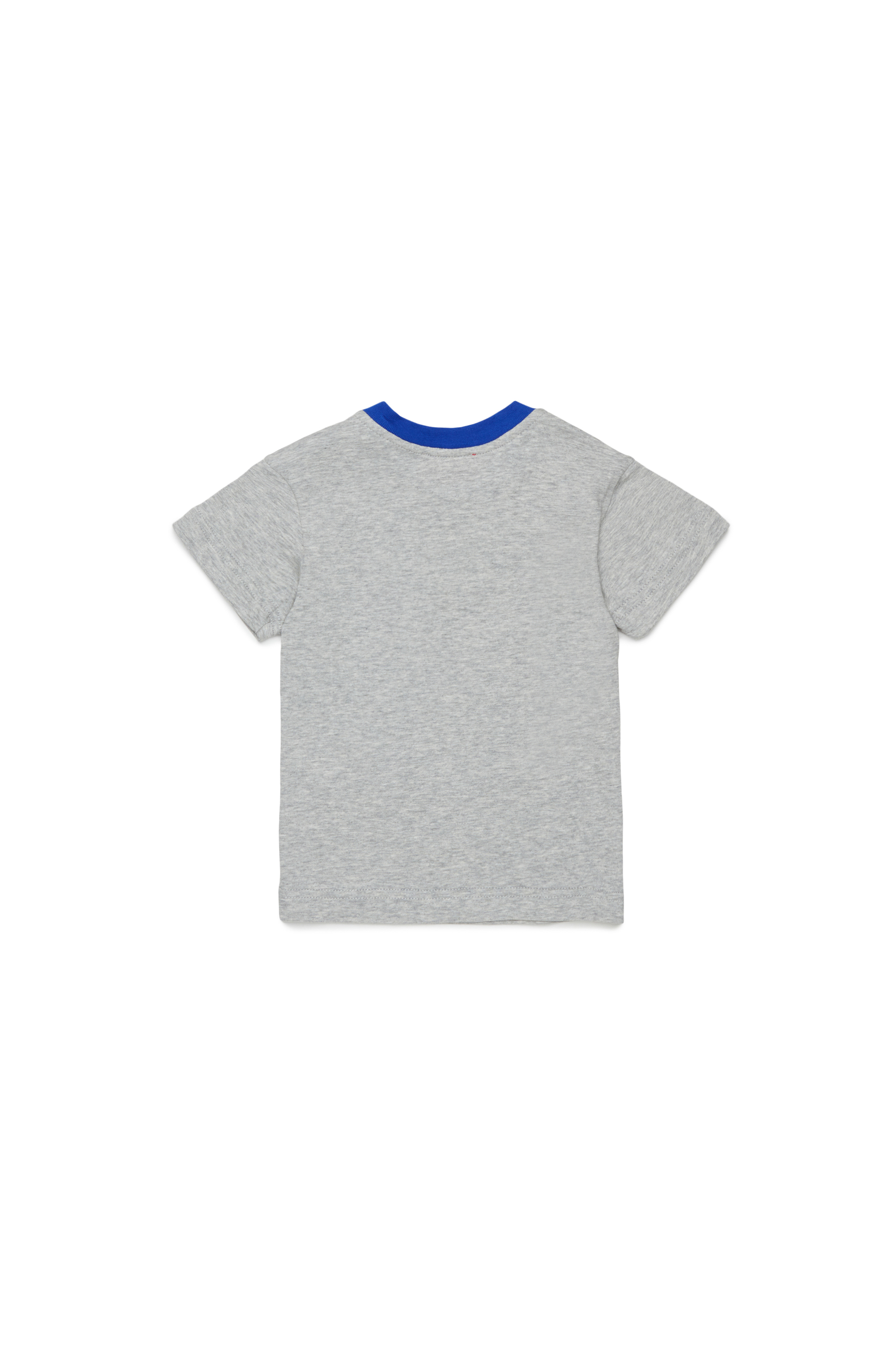 Diesel - TURSIB, Herren Baumwoll-T-Shirt mit Retro-Logo-Print in Grau - 2