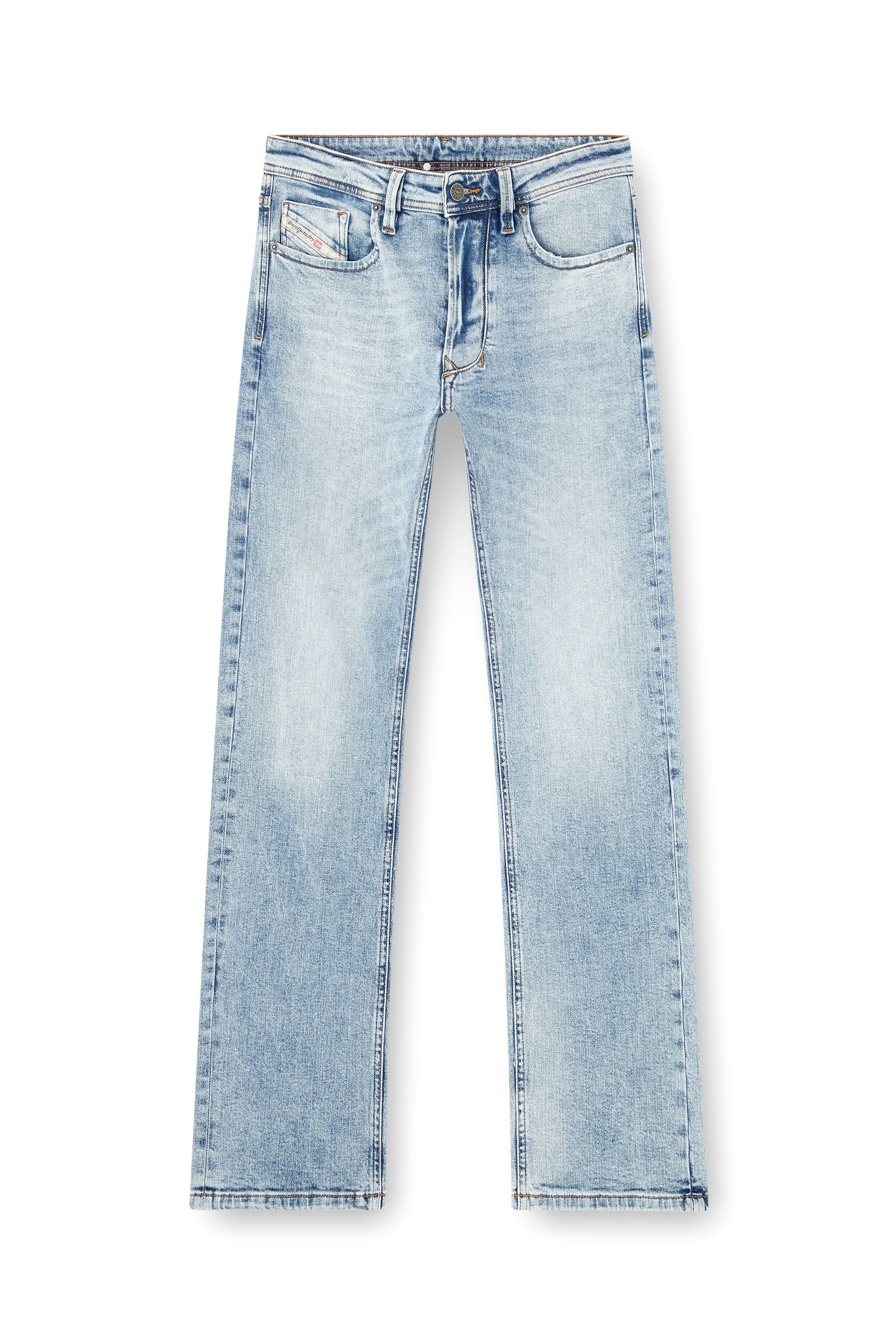 Regular Jeans 1985 Larkee 0DBDV, Light Blue Diesel - Man's Regular Jeans 1985 Larkee 0DBDV, Light Blue - 2