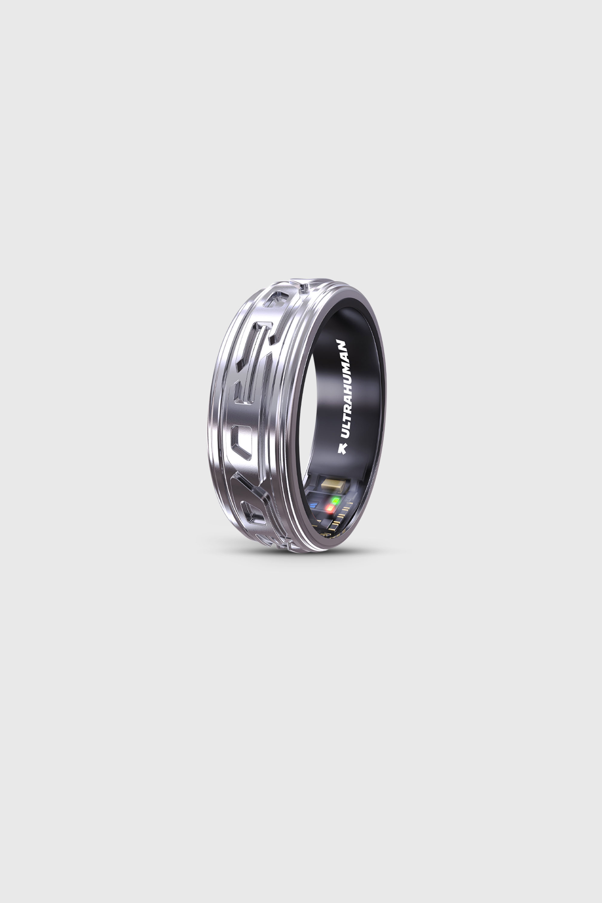 Diesel - SMART RING CRYO SILVER- UHRA-DS SMART RING, Unisex Smart-Ringe in gl&auml;nzendem Silber in Silber - 2