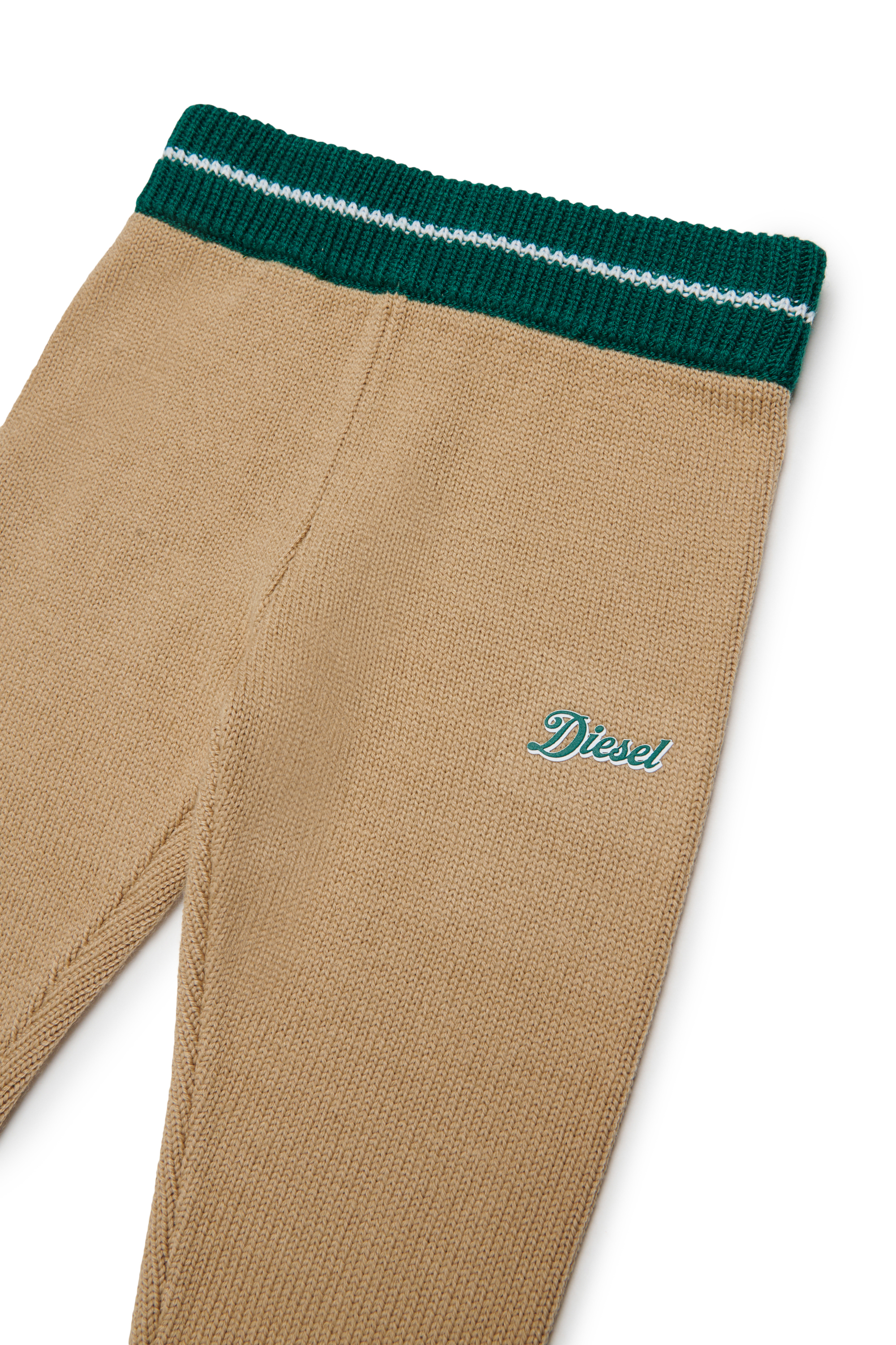 Diesel - PMOB, Unisex Strickhose aus Wollmischung in Braun - 3