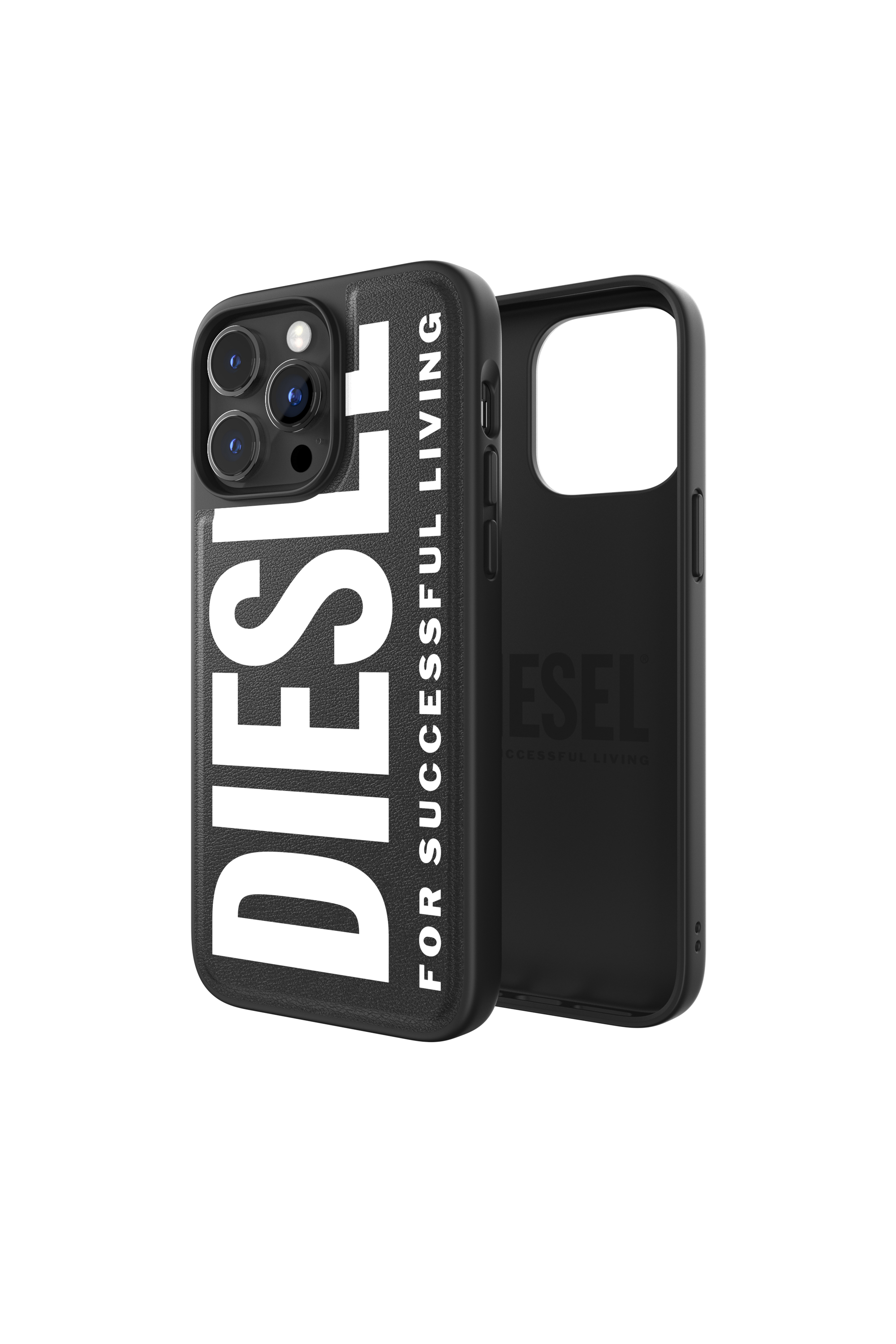 Diesel - 50259 MOULDED CASE, Unisex Handycase für iPhone 14 Pro Max in Schwarz - 1