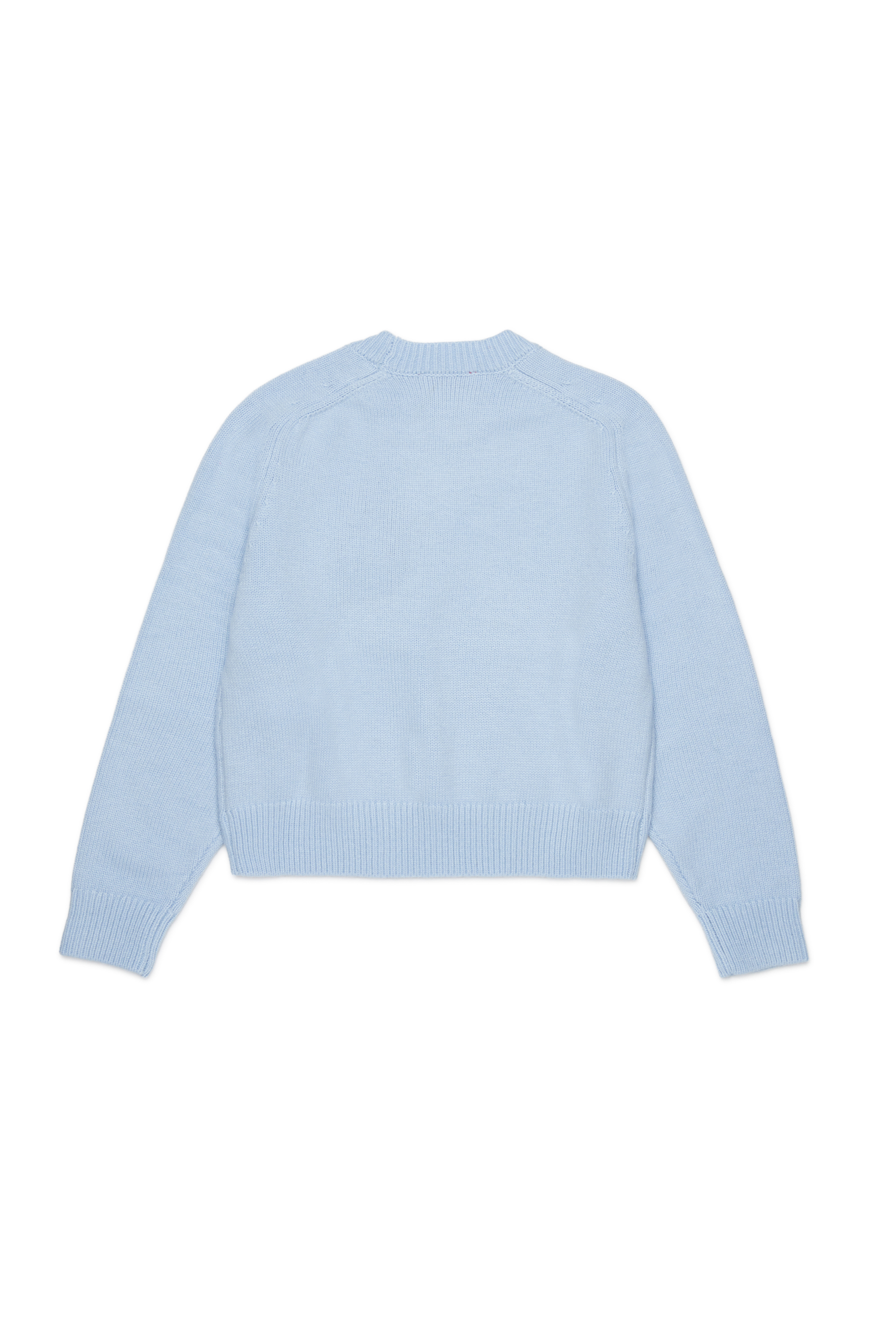 Diesel - KIMLIN, Damen Pullover mit Kaschmiranteil und Oval D Logo in Hellblau - 2
