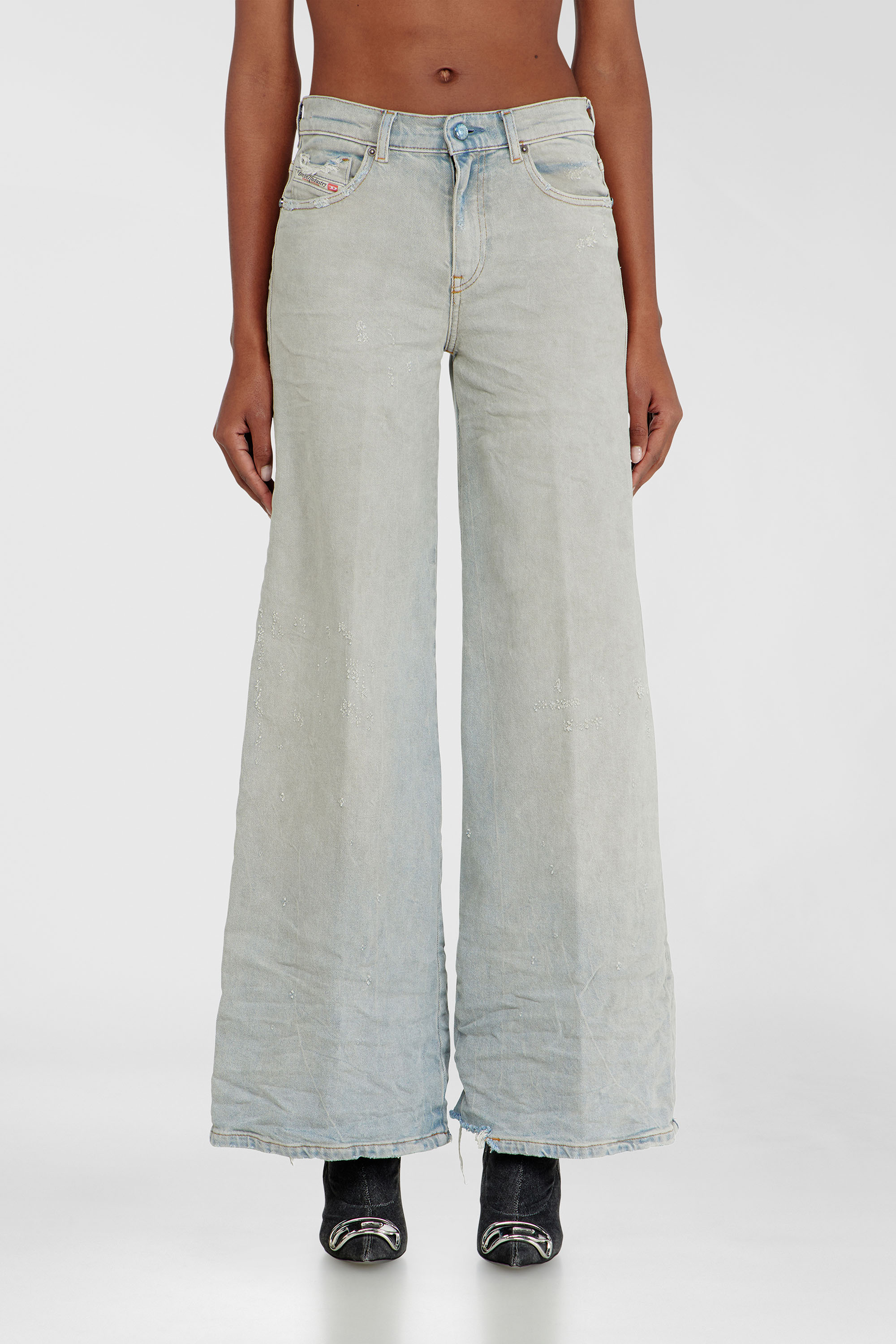 Diesel - Damen Flare Jeans 1978 D-Akemi 09N47, Hellblau - 2