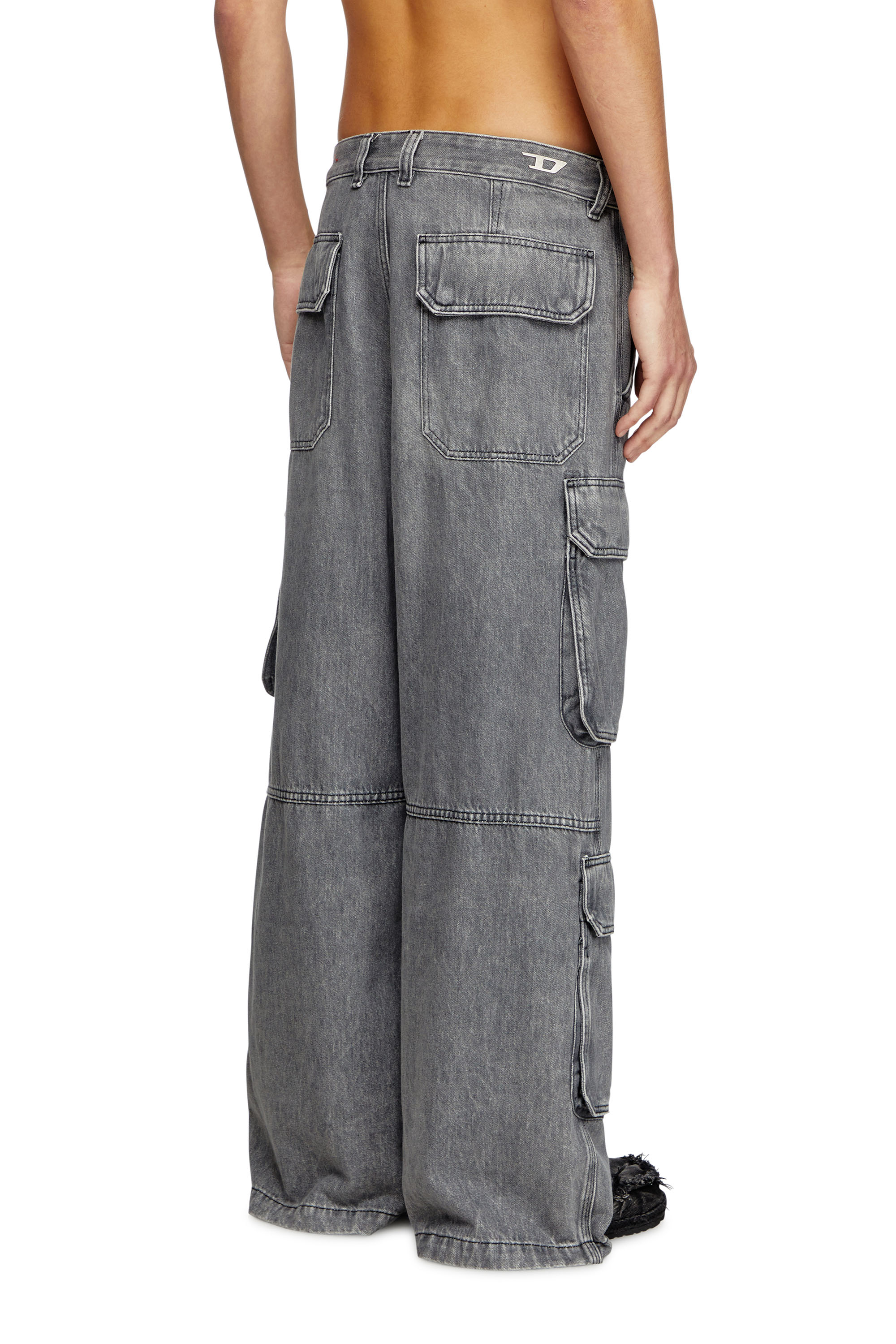 Relaxed Jeans D-Touch 0DCBE, Hellgrau Diesel - Herren Relaxed Jeans D-Touch 0DCBE, Hellgrau - 4