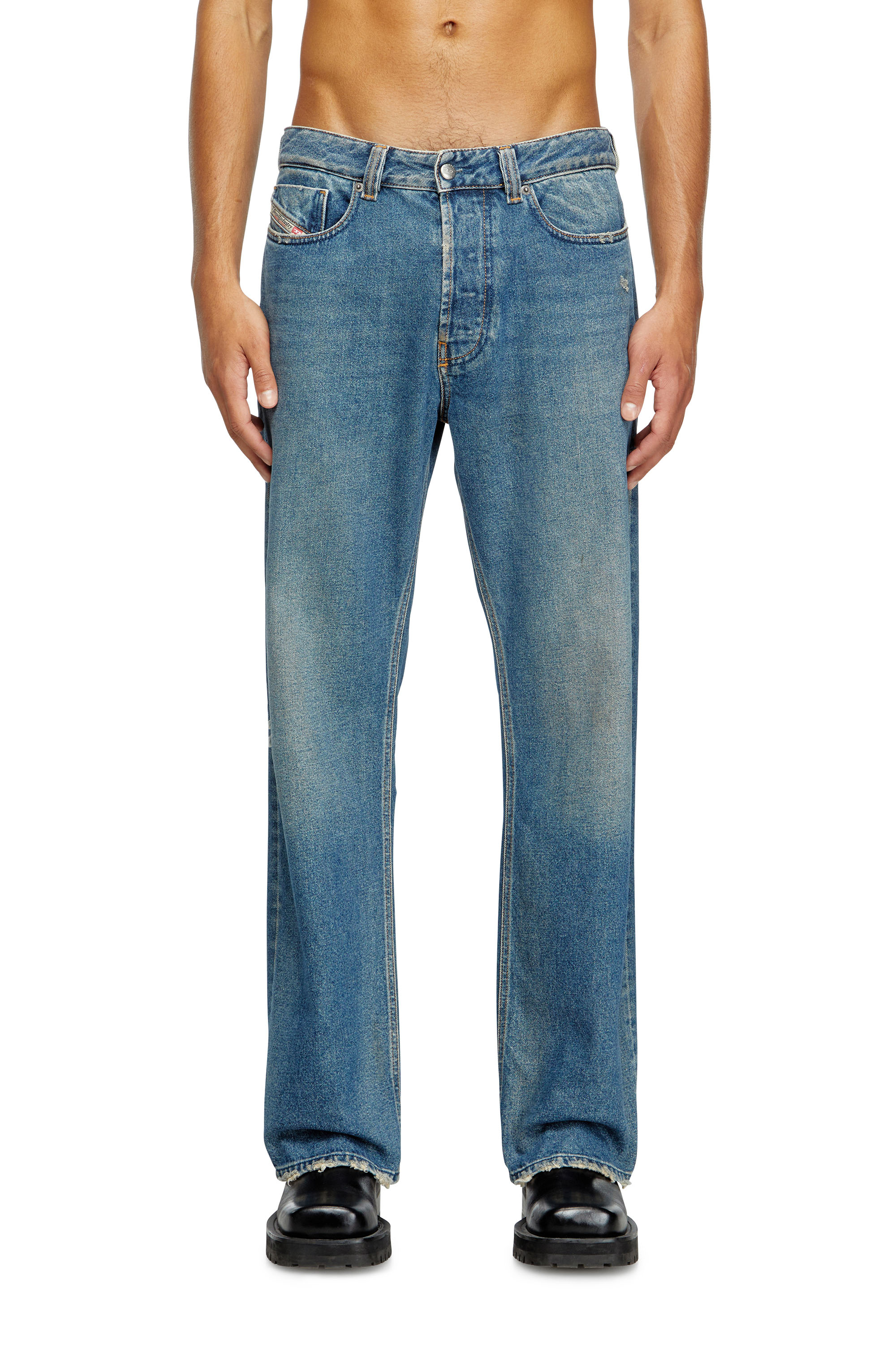 Diesel - Herren Relaxed Jeans 1980 D-Eeper 09J79, Mittelblau - 2