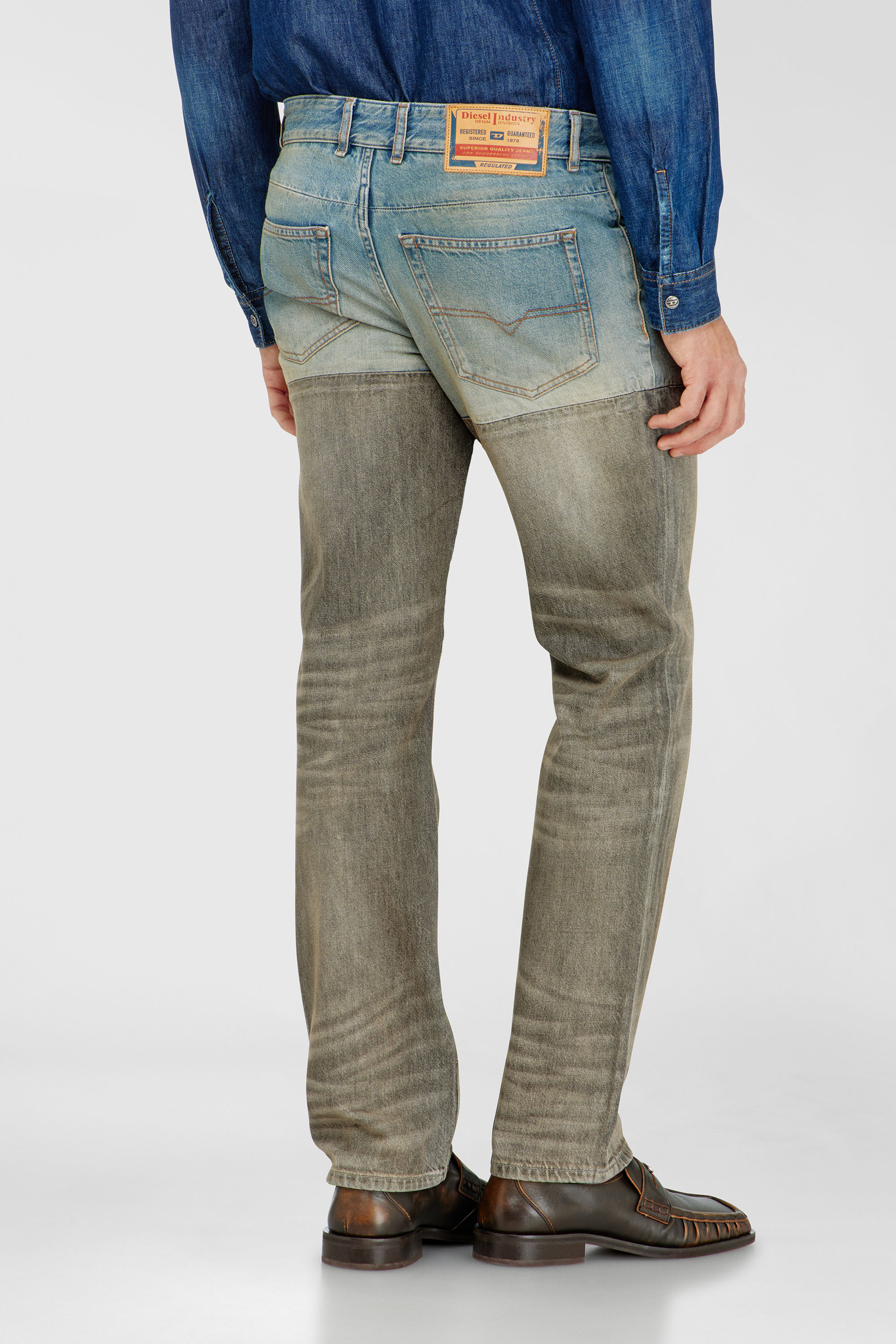 Diesel - Herren Slim Jeans 1993 D-Vyl 0ADDX, Grau/Blau - 4