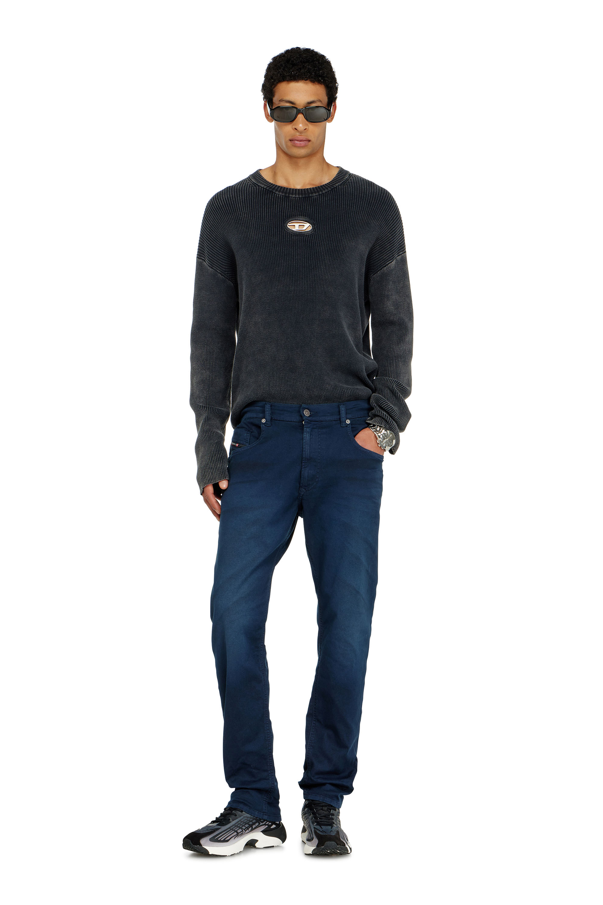 Diesel - Herren Regular 2032 D-Krooley-BW Joggjeans&reg; 0670M, Dunkelblau - 2