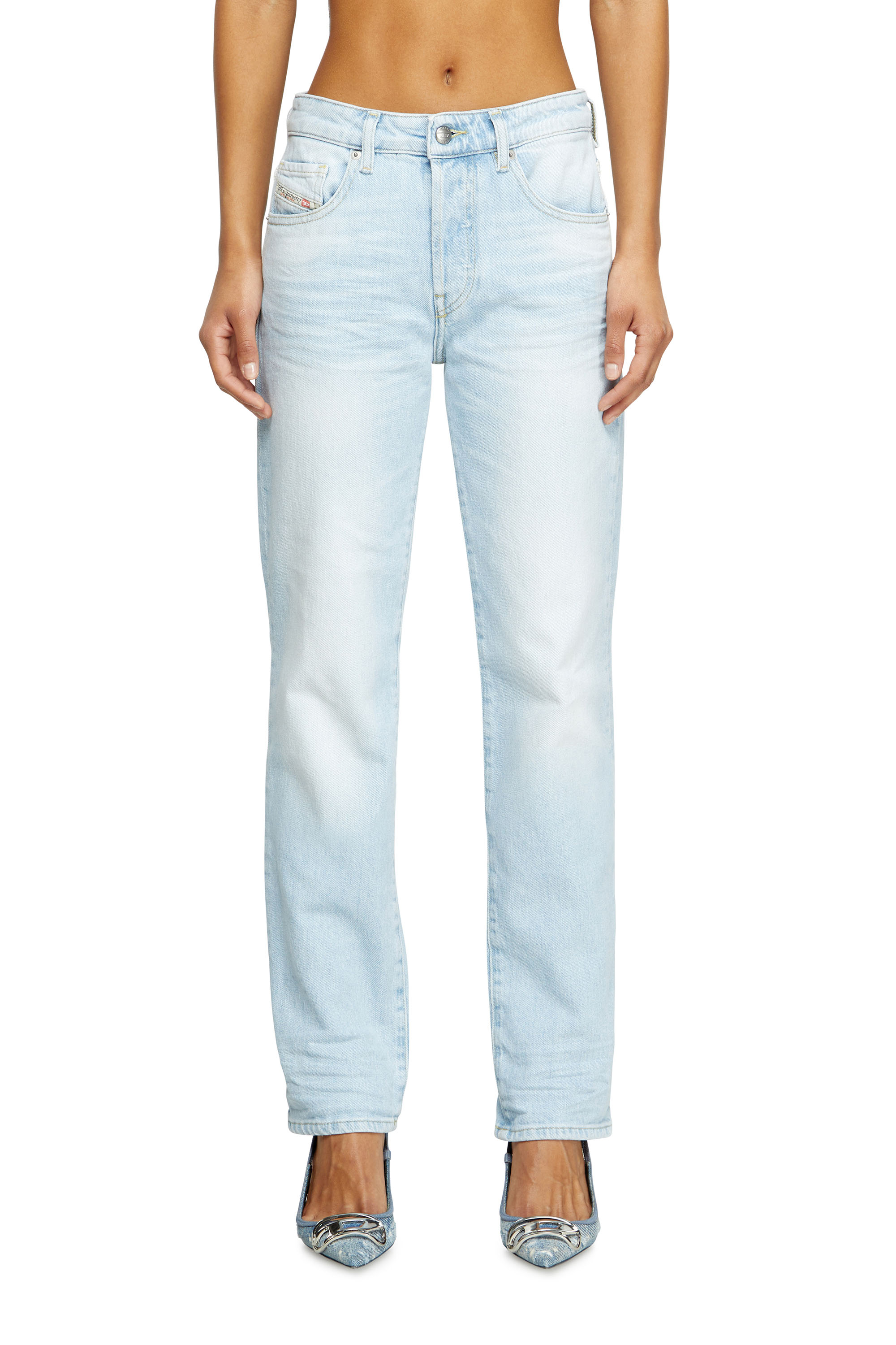 Diesel - Damen Regular Jeans 1989 D-Mine 09M11, Hellblau - 1
