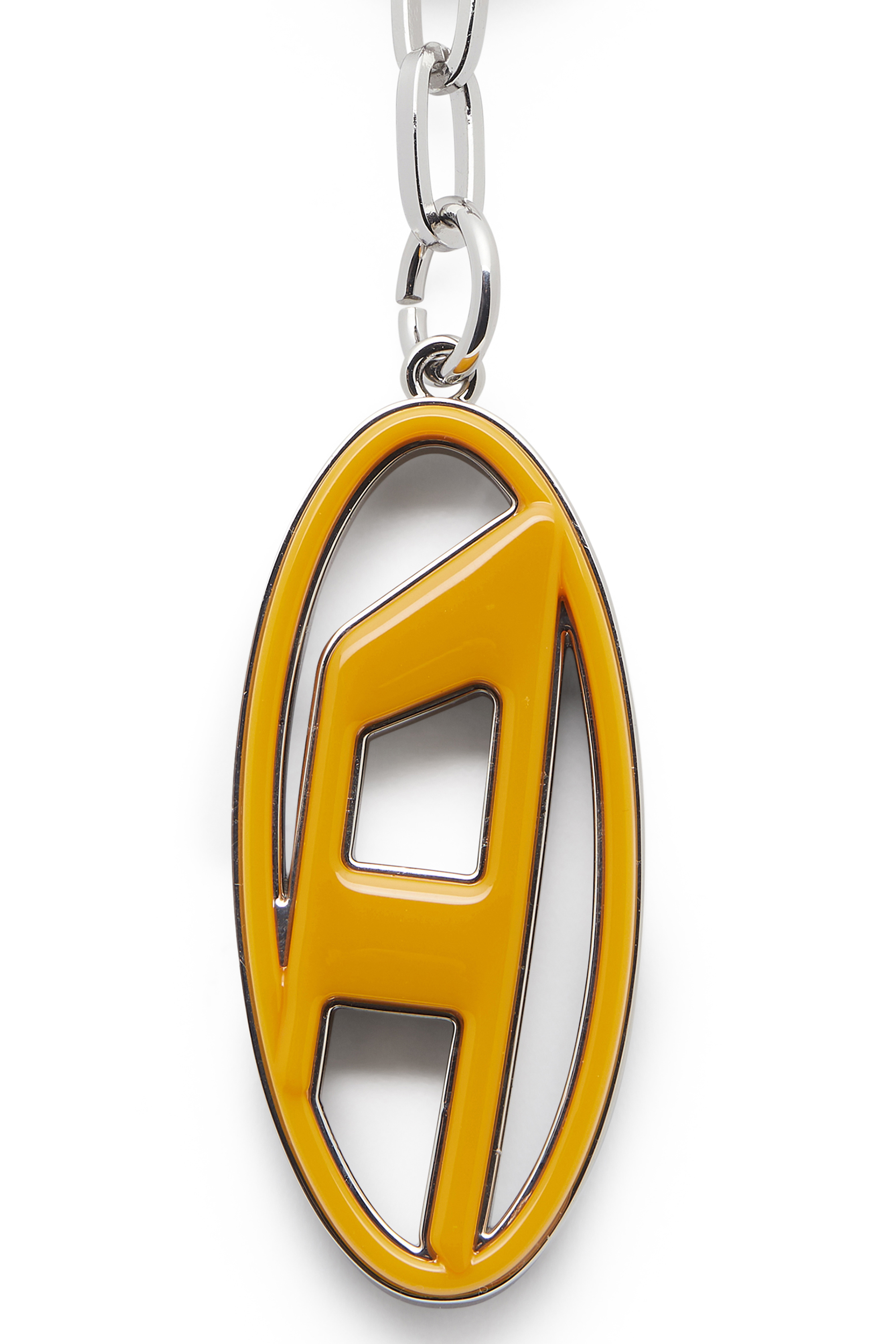 Diesel - CAGE-D LAYER, Herren Oval D-Schl&uuml;sselring aus Metall und Harz in Orange/Schwarz - 3