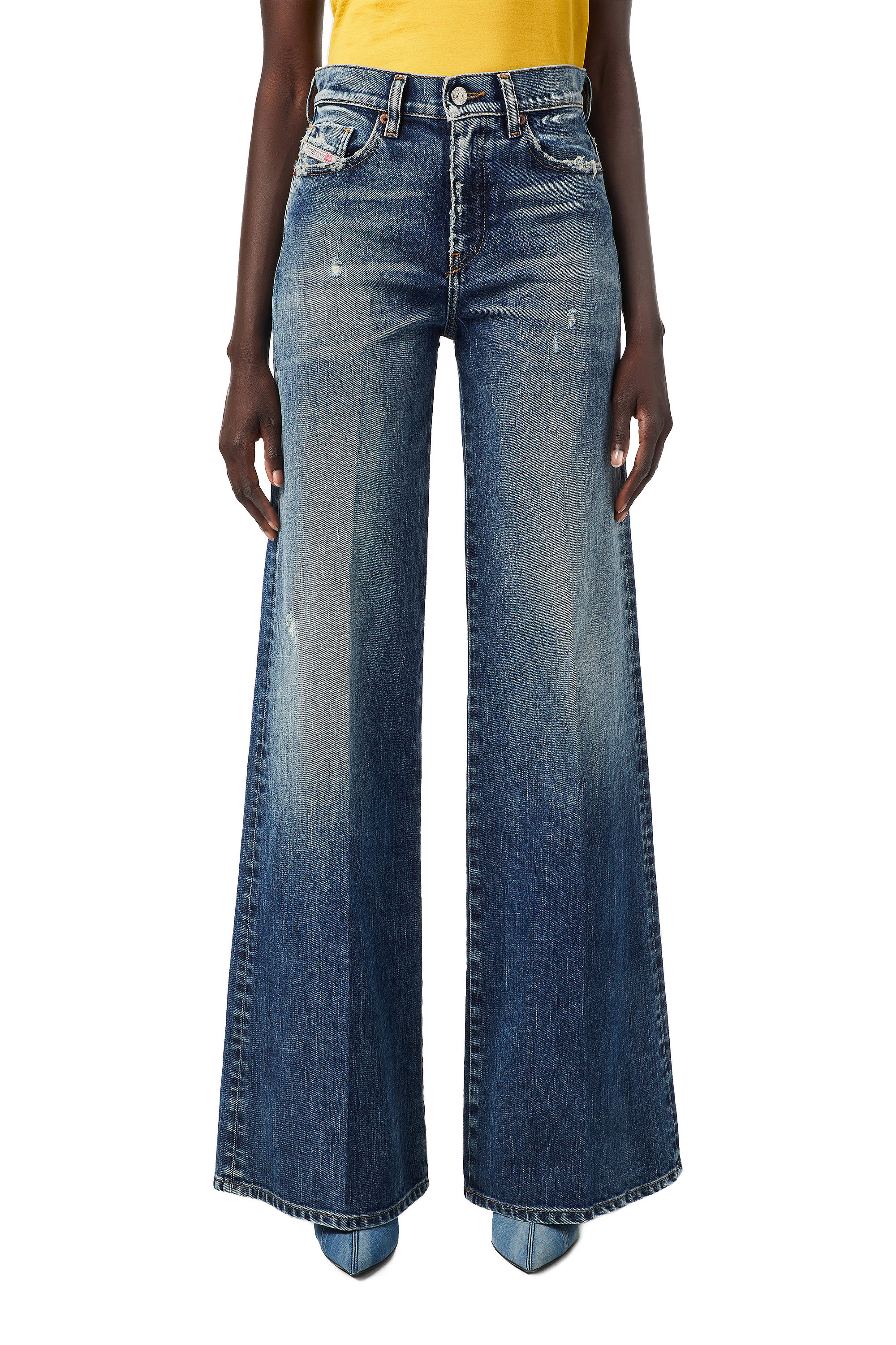 D-Akemi 09B17, Mittelblau - Jeans