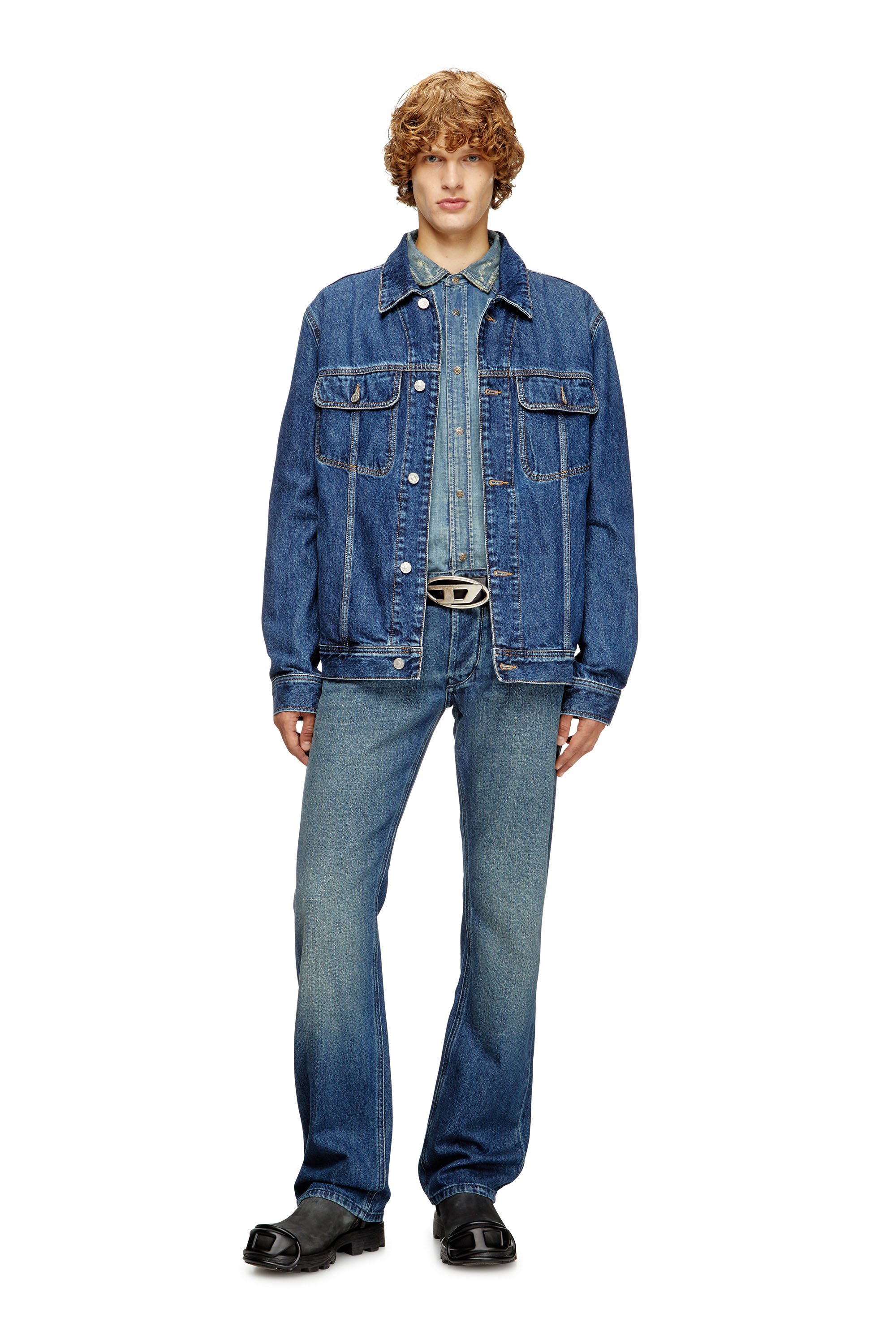 Regular Jeans 1985 Larkee 0DBDS, Dunkelblau Diesel - Herren Regular Jeans 1985 Larkee 0DBDS, Dunkelblau - 1