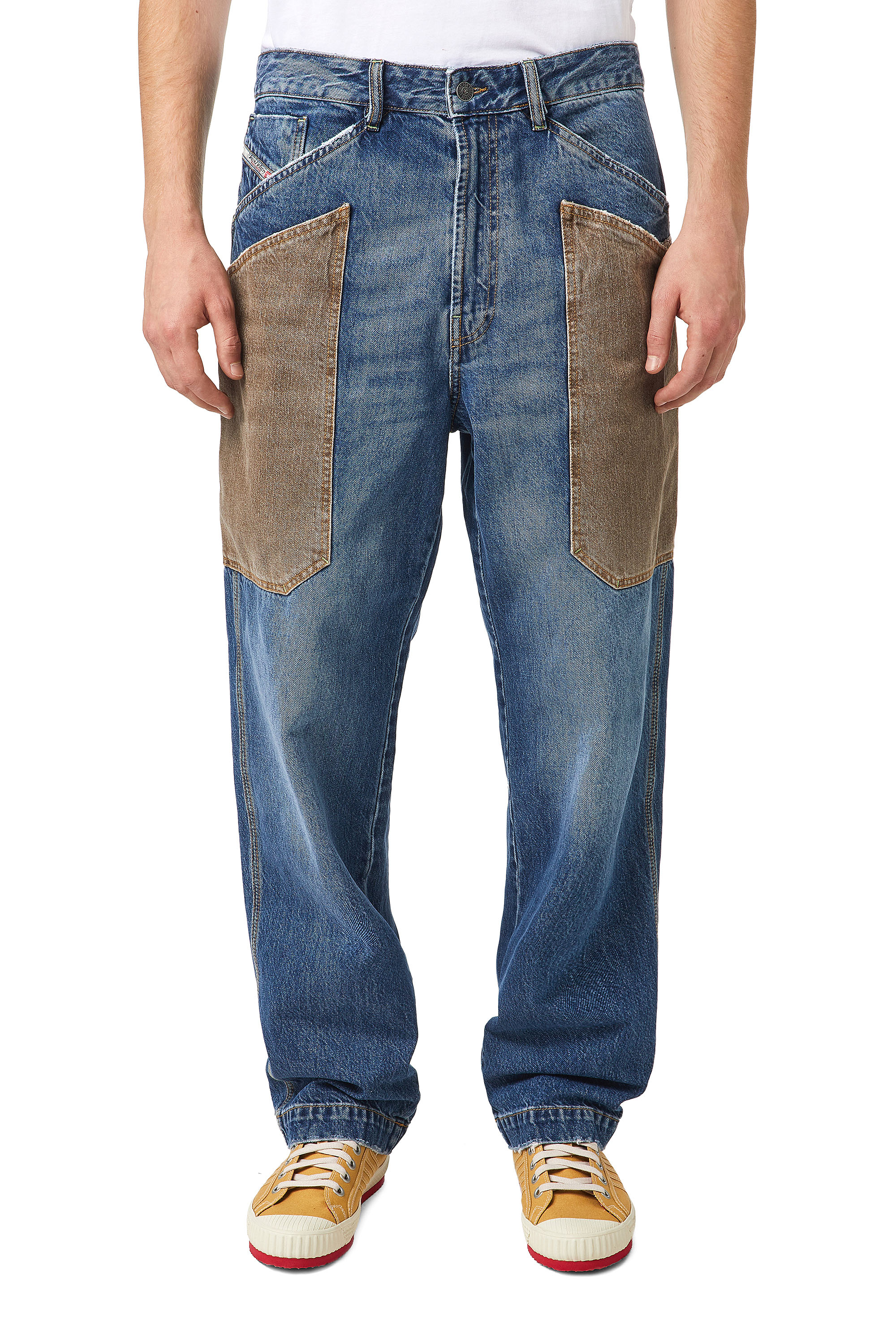 D-Franky 0GCAY, Mittelblau - Jeans