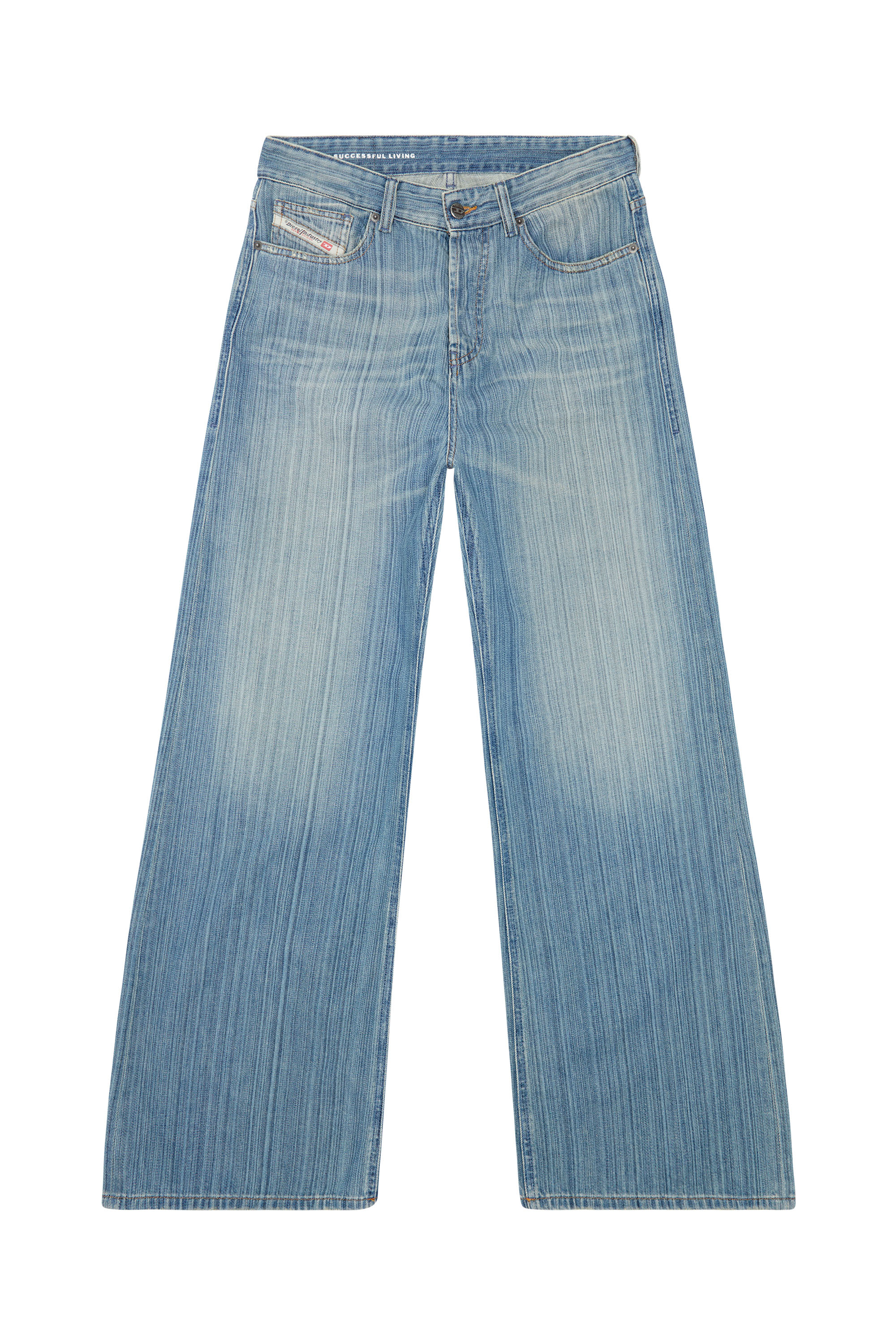 Diesel - Straight Jeans 1996 D-Sire 09J87, Mittelblau - Image 3