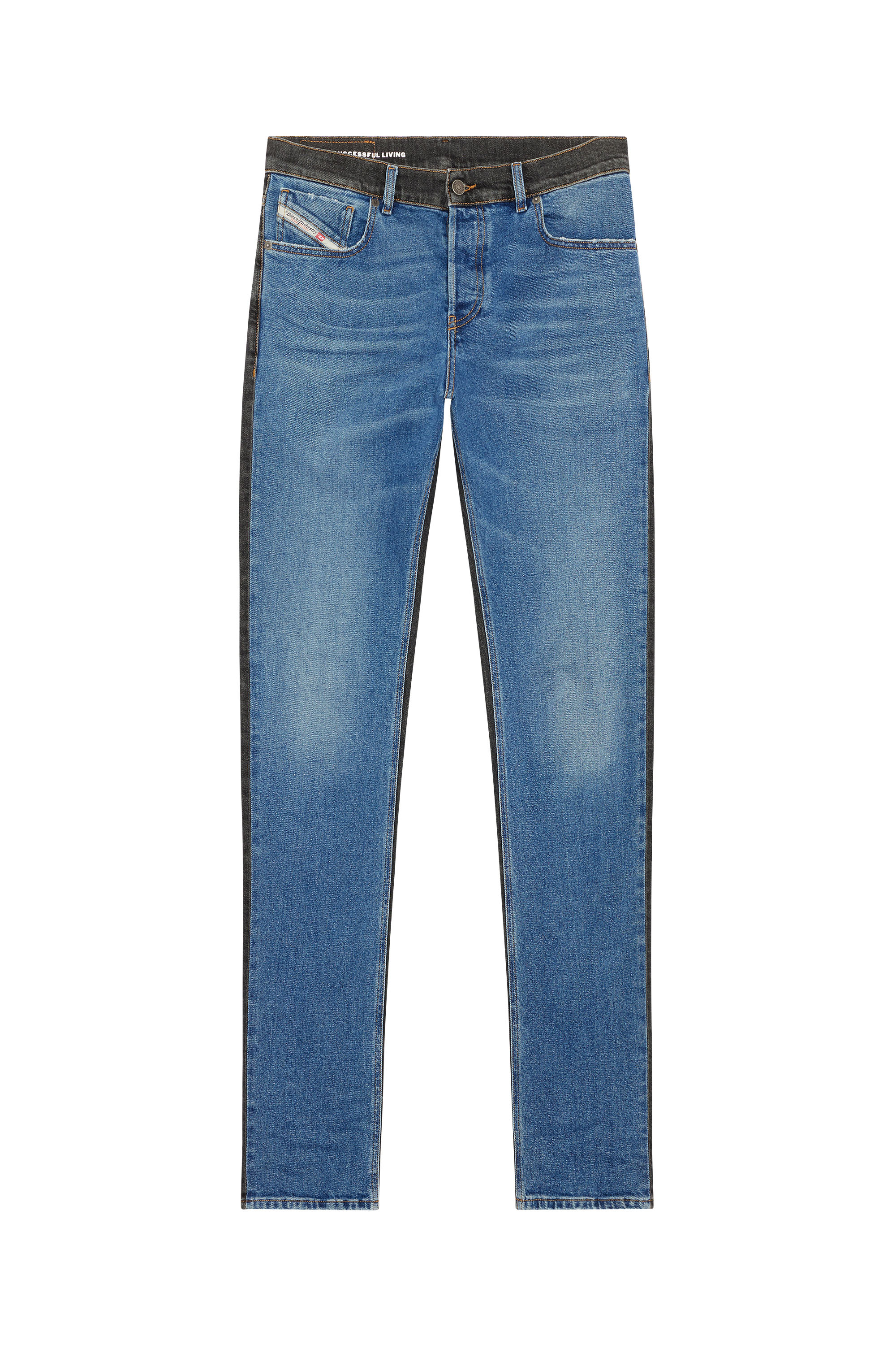 Diesel - Straight Jeans 1995 D-Sark 09H03, Mittelblau - Image 5
