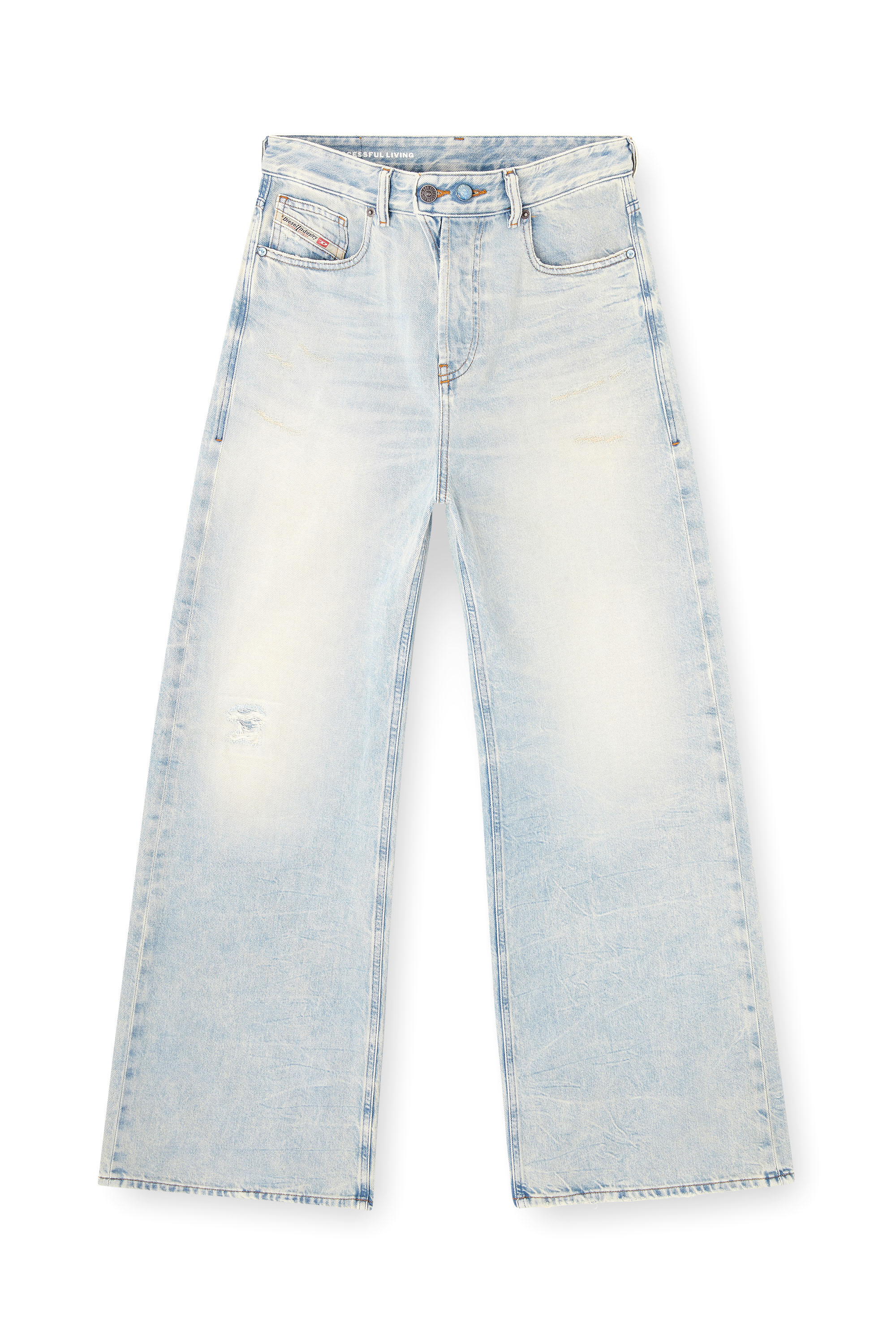 Diesel - Damen Relaxed Jeans 1996 D-Sire 09N22, Hellblau - 3