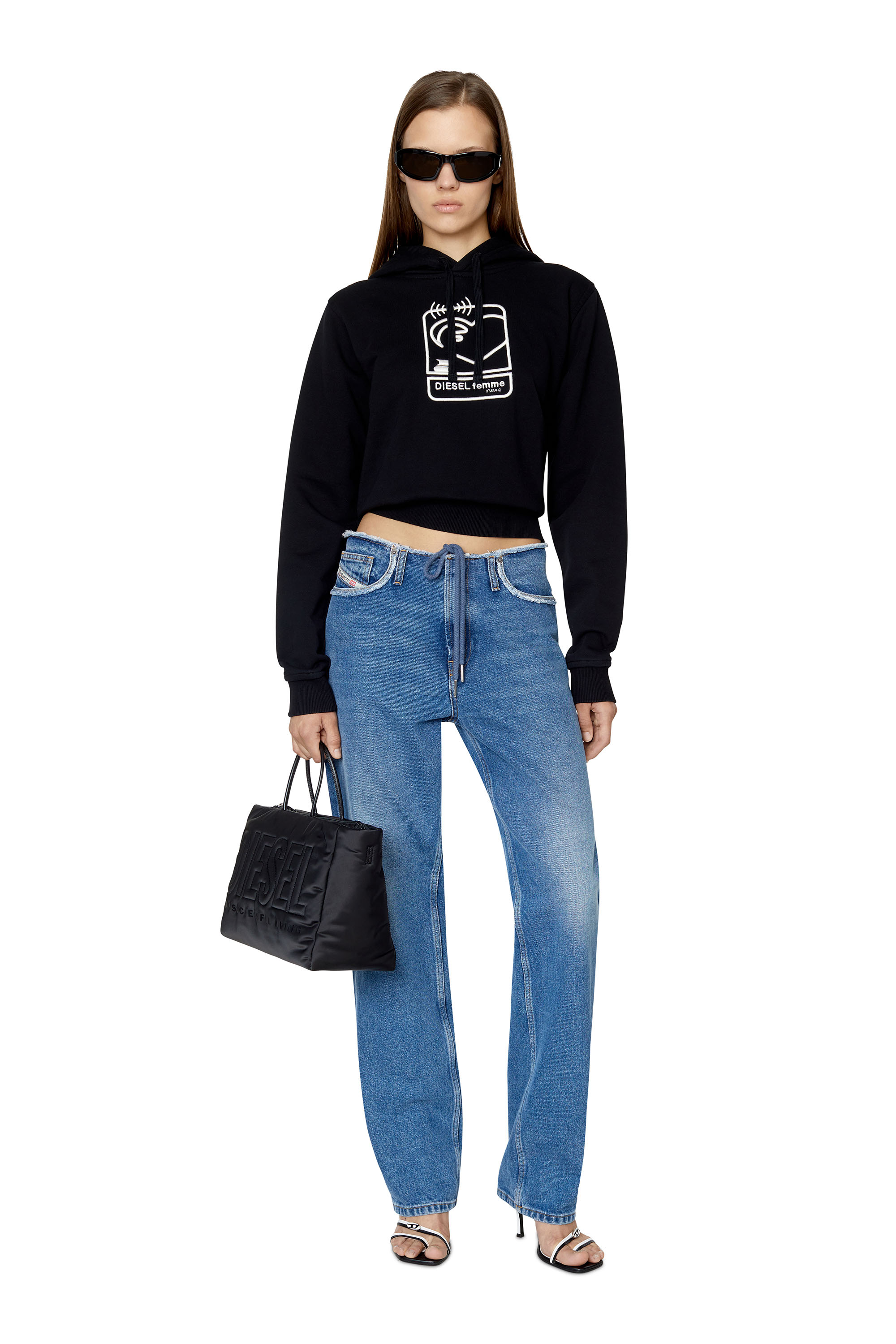 Diesel - D-Ark 007F3 Straight Jeans, Mittelblau - Image 5