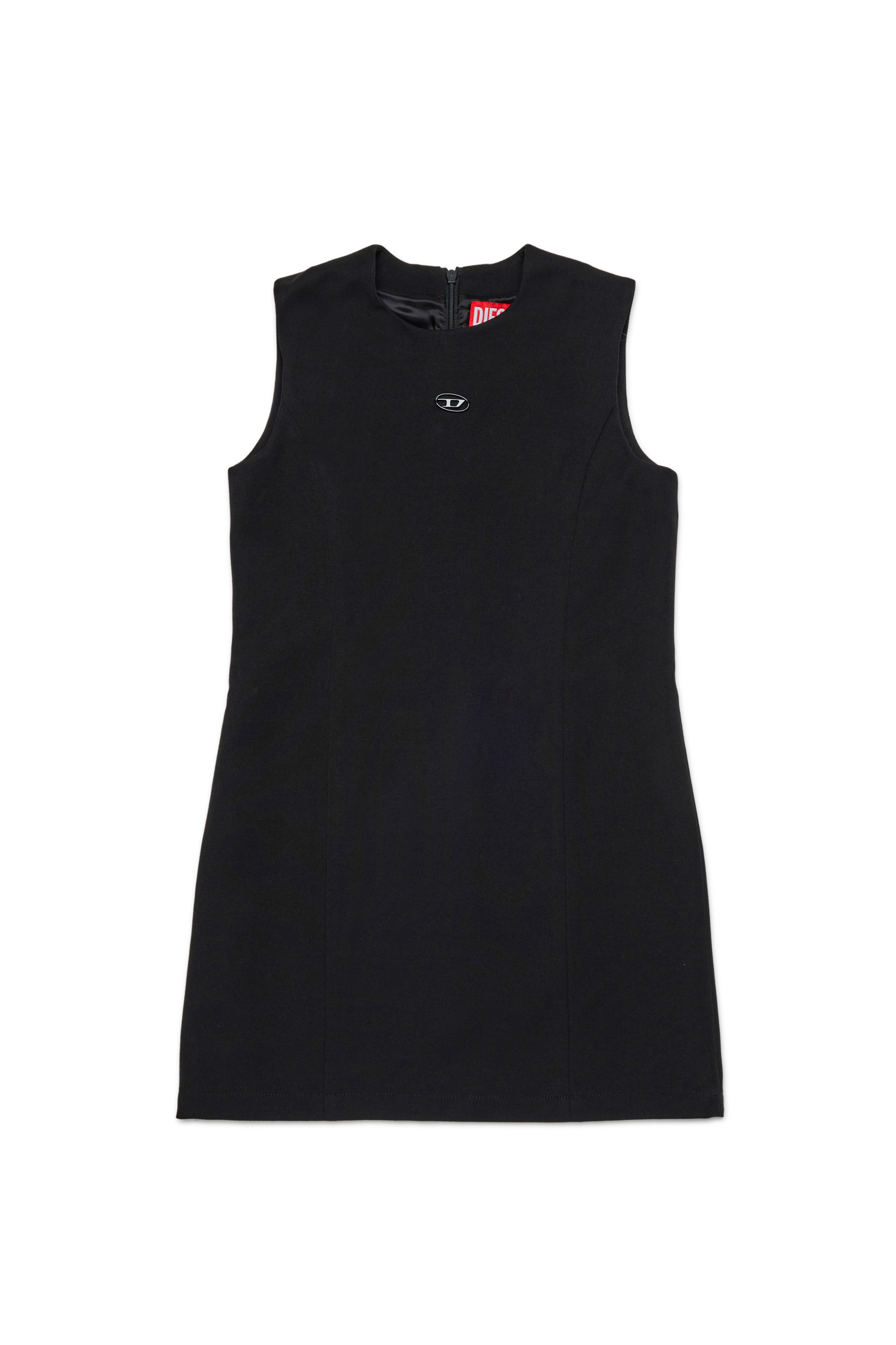 Diesel - DELAILA, Damen Kleid mit Reißverschluss hinten in Schwarz - 1