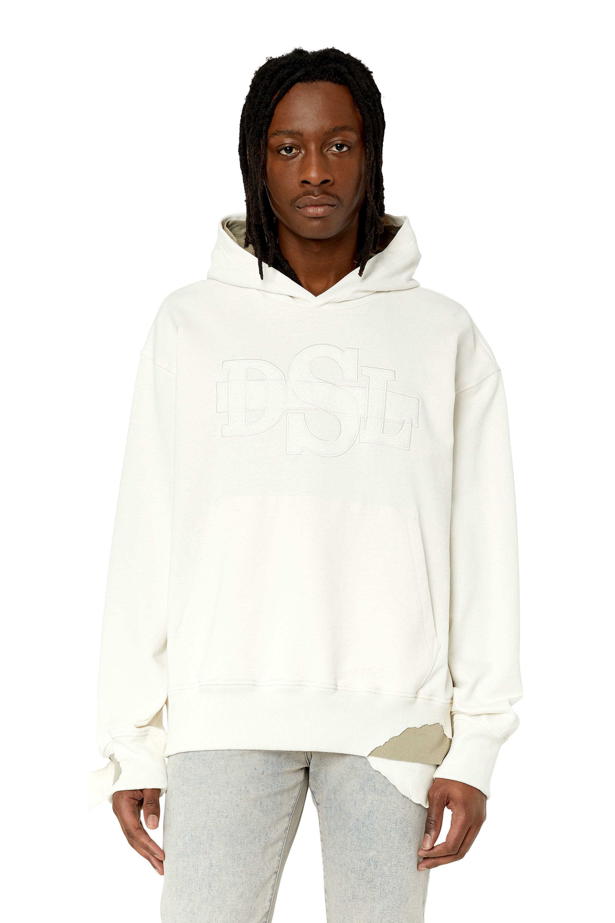 Diesel - S-MACROT-HOOD, Weiß - Image 1