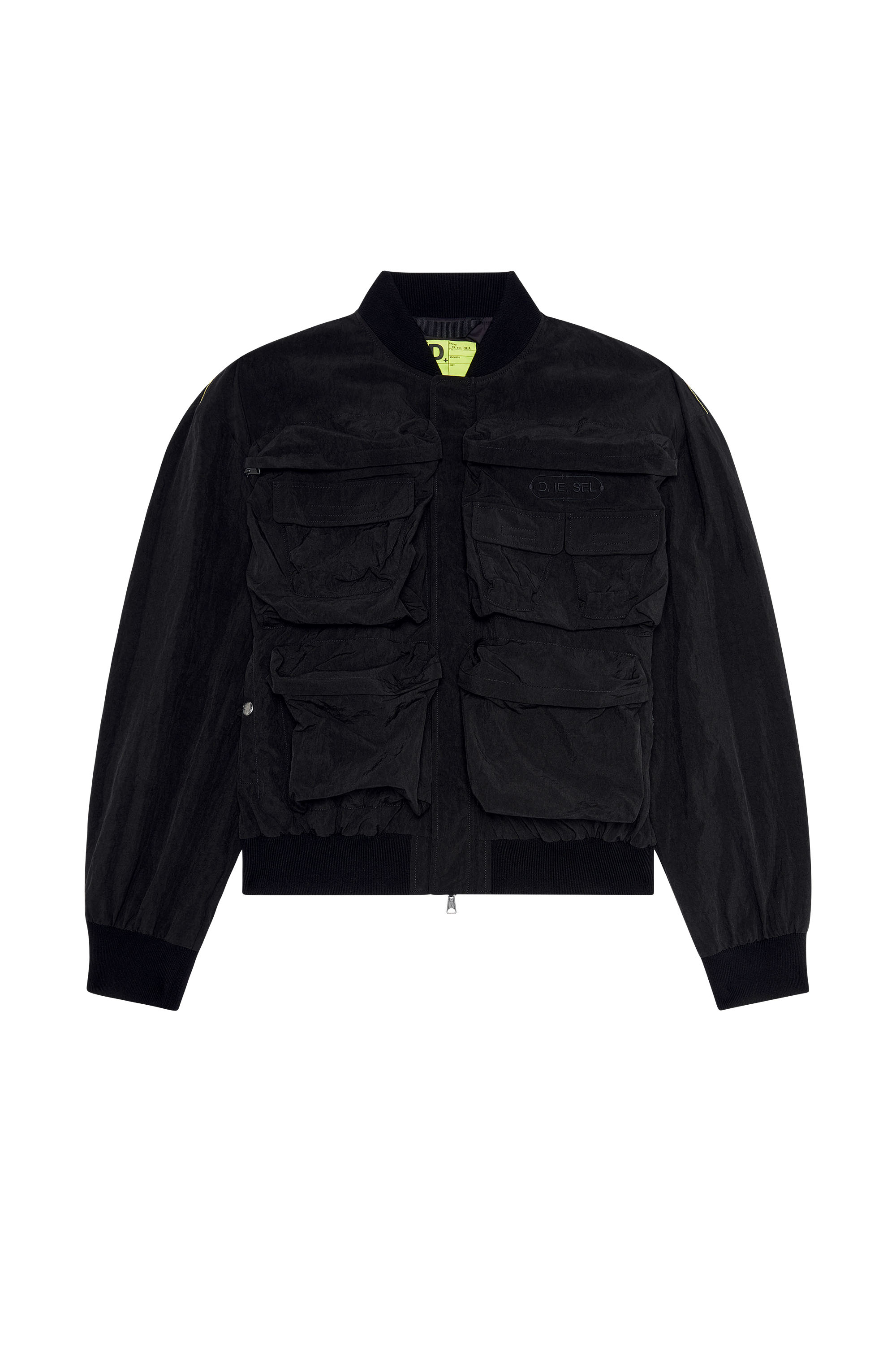 Diesel - J-STAIN-SHORT, Schwarz - Image 3