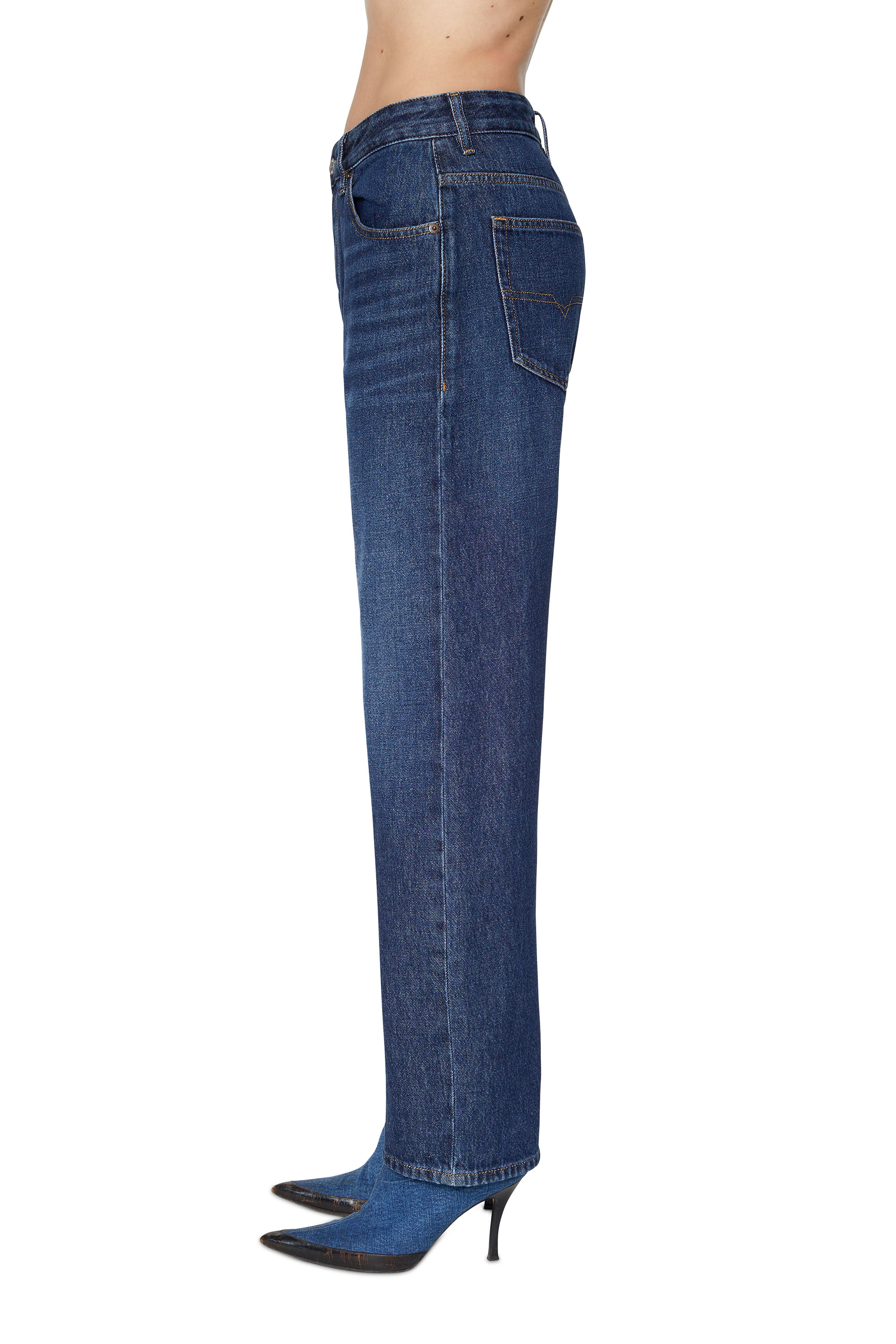 Diesel - 1999 D-Reggy 09C03 Straight Jeans, Dunkelblau - Image 4