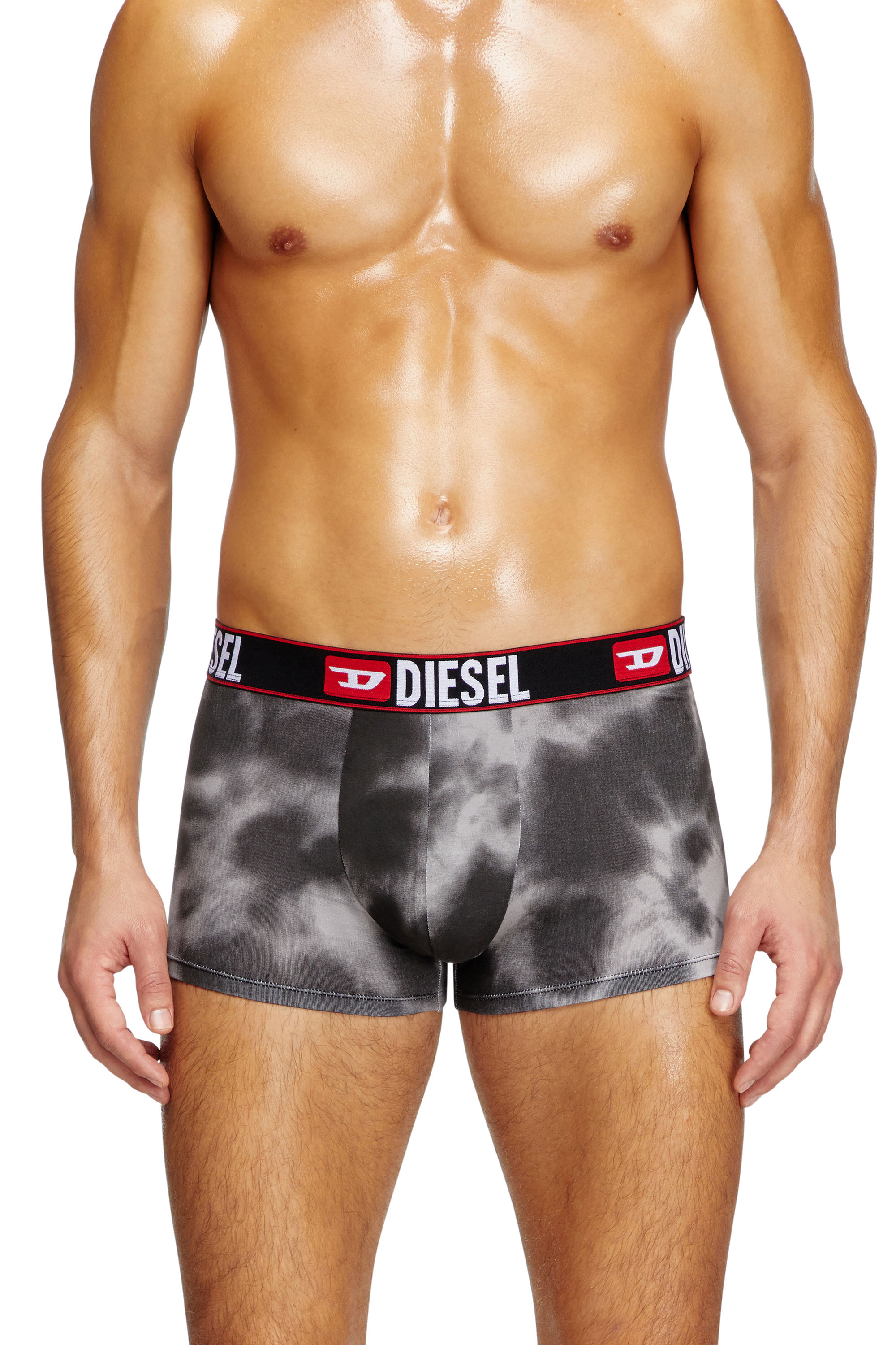 Diesel - UMBX-DAMIEN, Herren Retropants mit Wolken-Print in Schwarz - 2