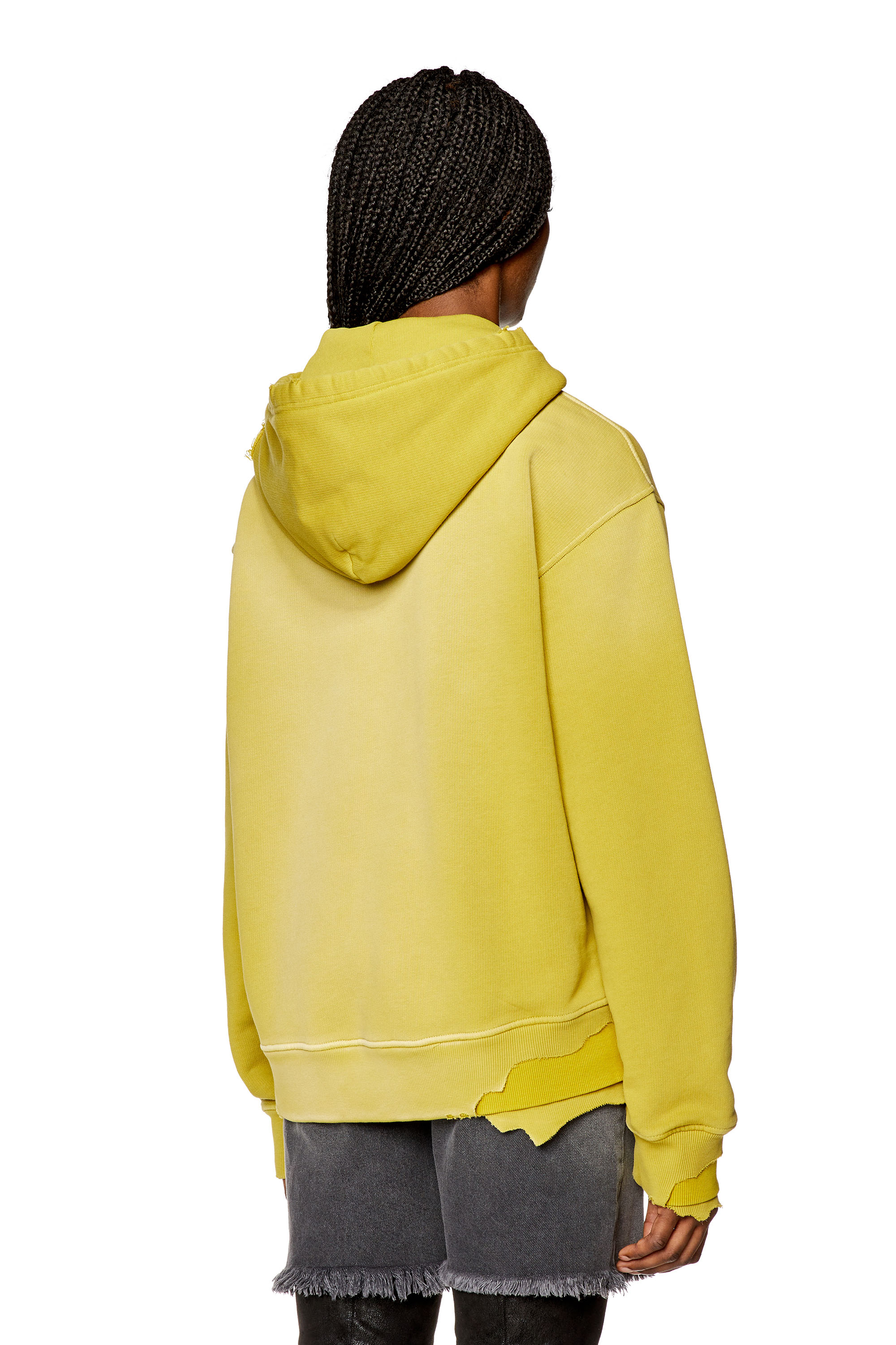 Diesel - F-MAXINNE-HOOD-DOB, Gelb - Image 4