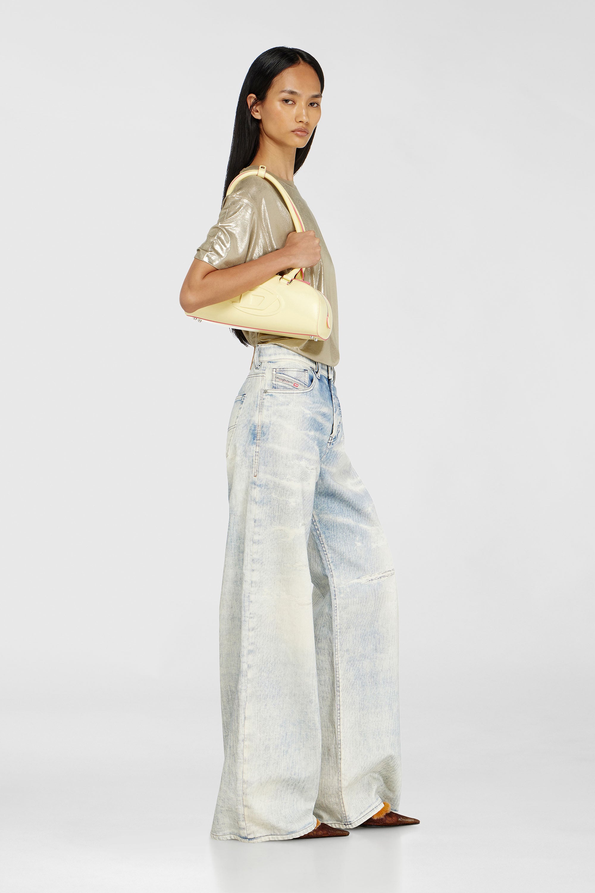 Diesel - Damen Relaxed Jeans 1996 D-Sire 09R69, Hellblau - 2