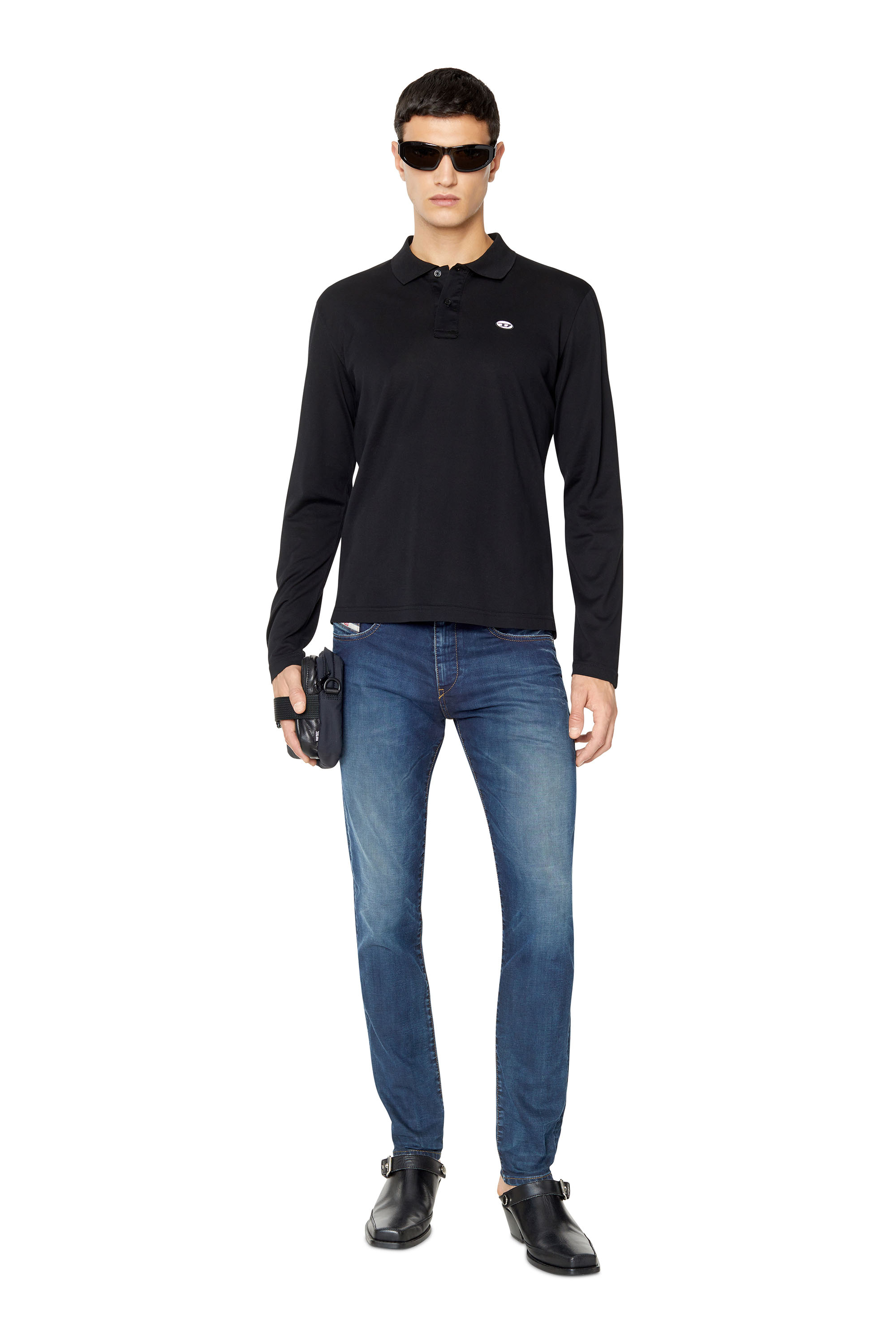 Diesel - D-Strukt JoggJeans® 068BC Slim, Dunkelblau - Image 5