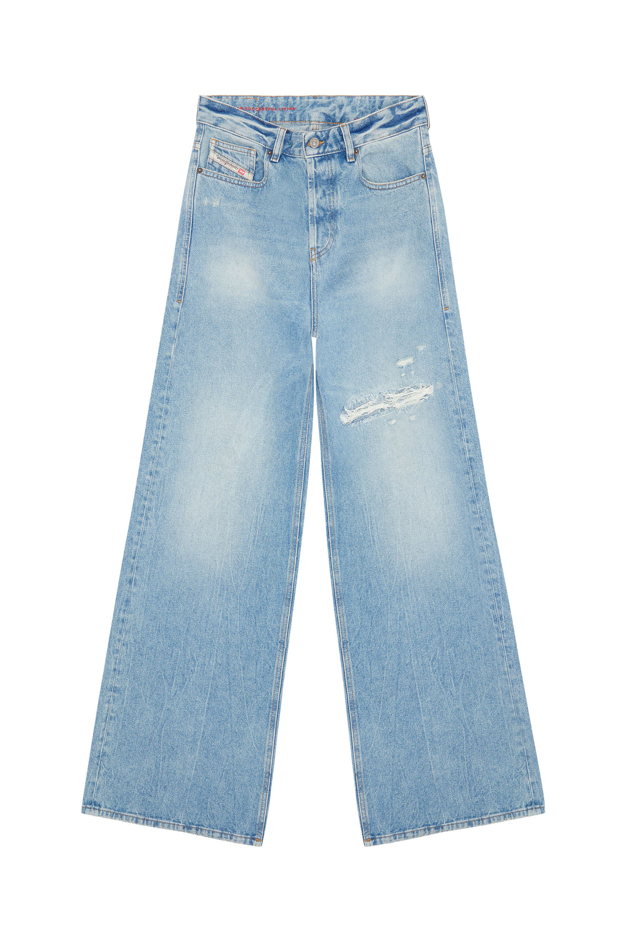 Diesel - Straight Jeans 1996 D-Sire 09E25, Hellblau - Image 5