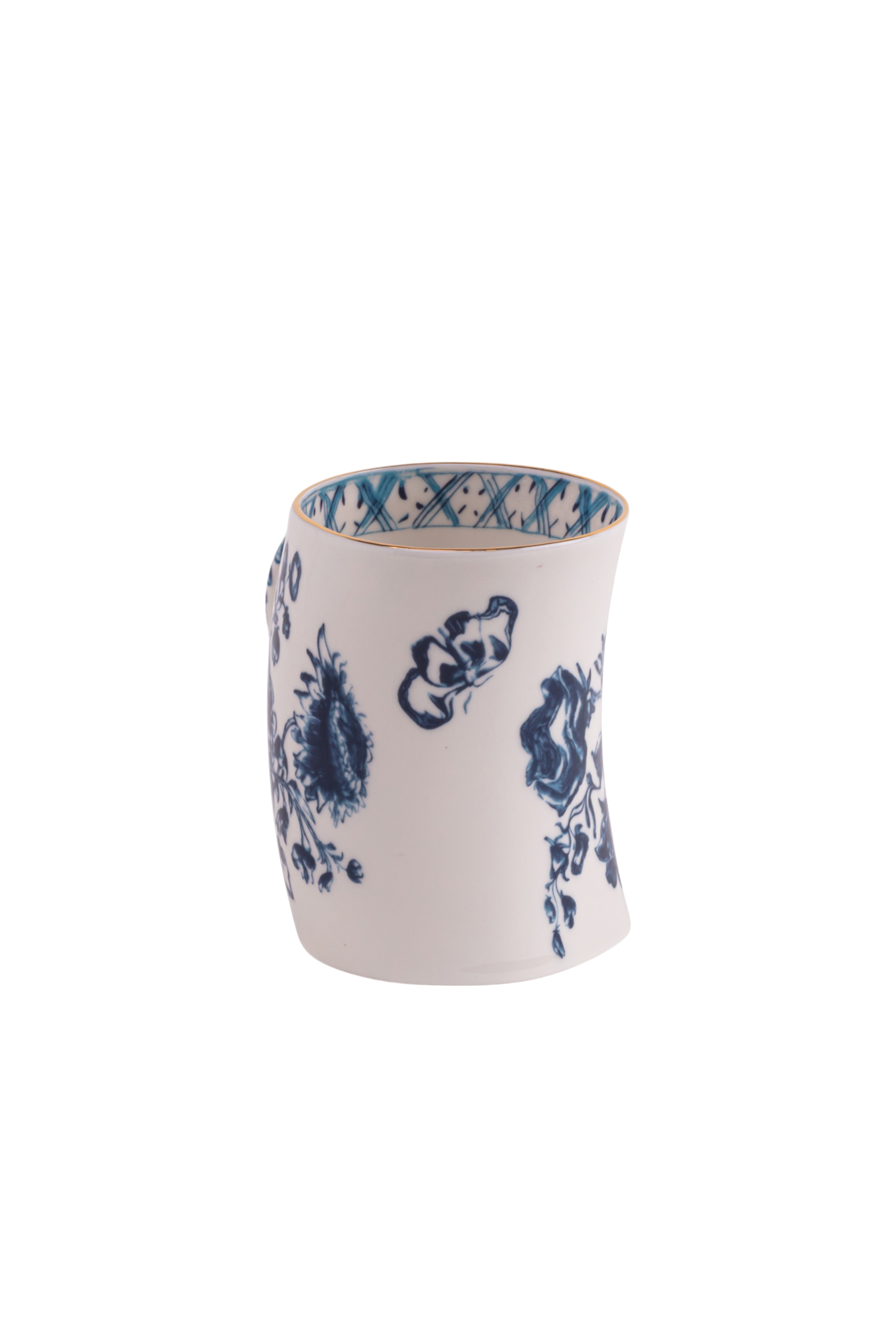 Diesel - 11256 PORCELAIN MUG "CLASSIC ON ACID" -, Unisex Porzellantasse in Weiss/Blau - 3
