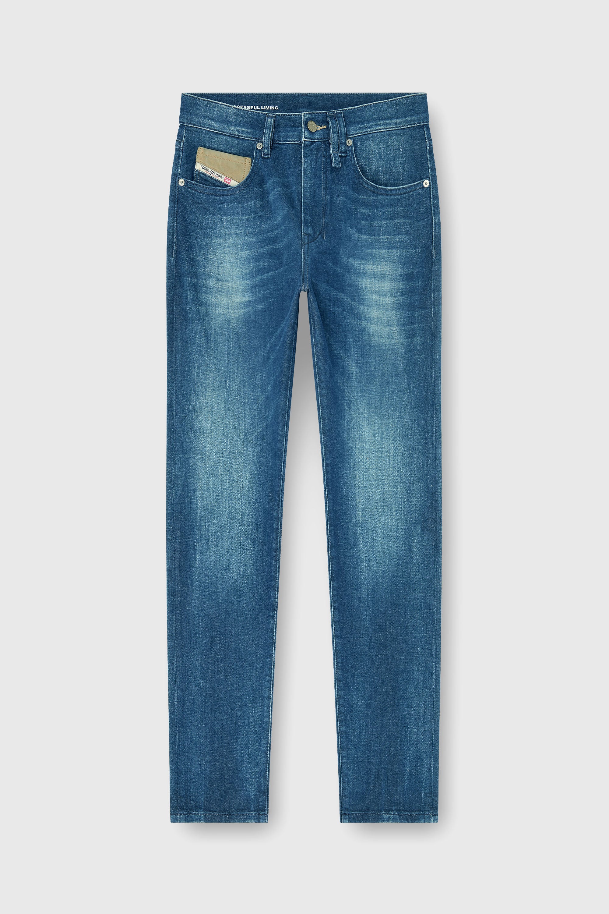 Diesel - Herren Slim Jeans 2019 D-Strukt 0PBBZ, Mittelblau - 2