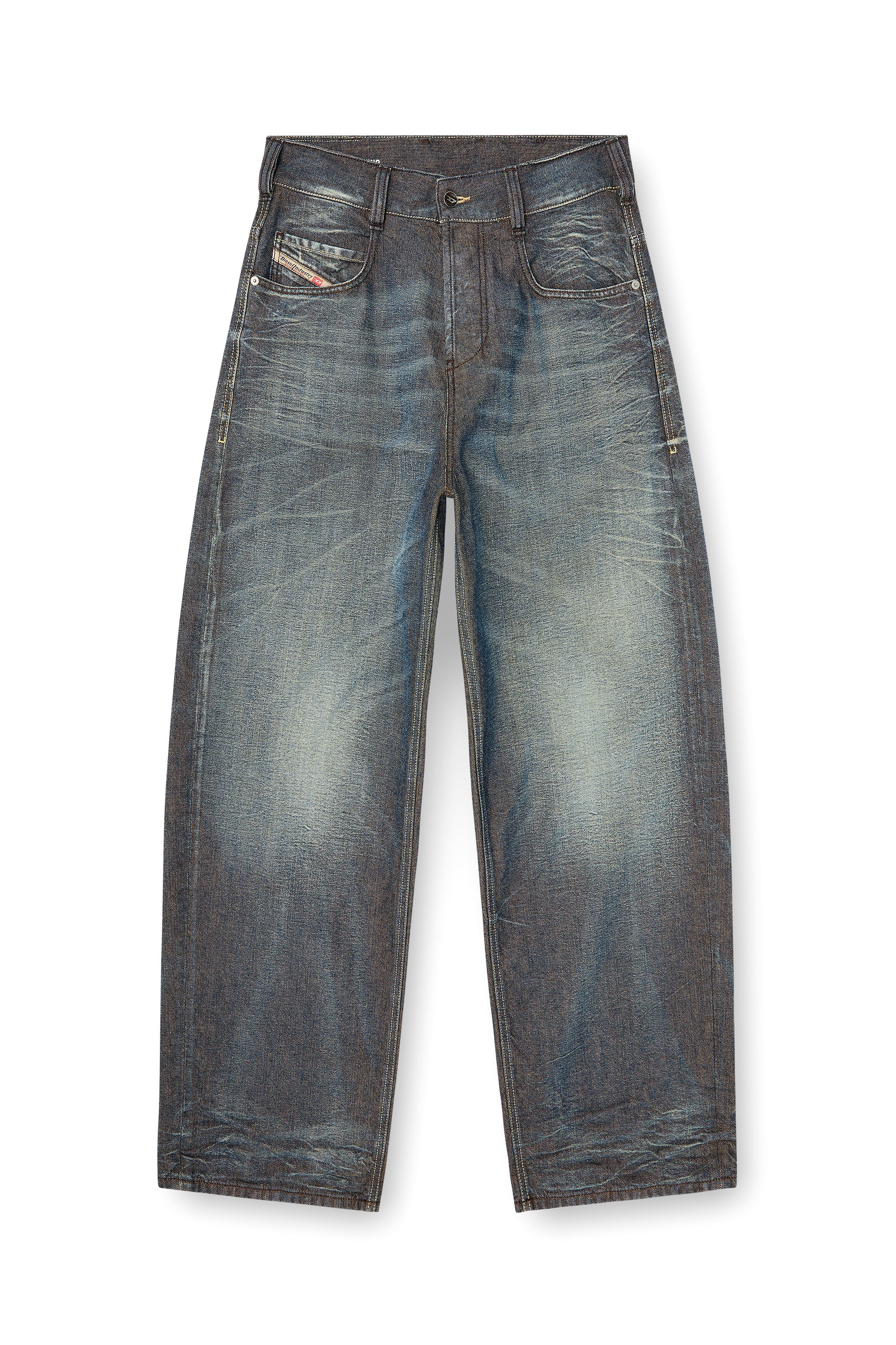 Diesel - Unisex Relaxed Jeans 1997 D-Enim-M 007EM, Dunkelblau - 3