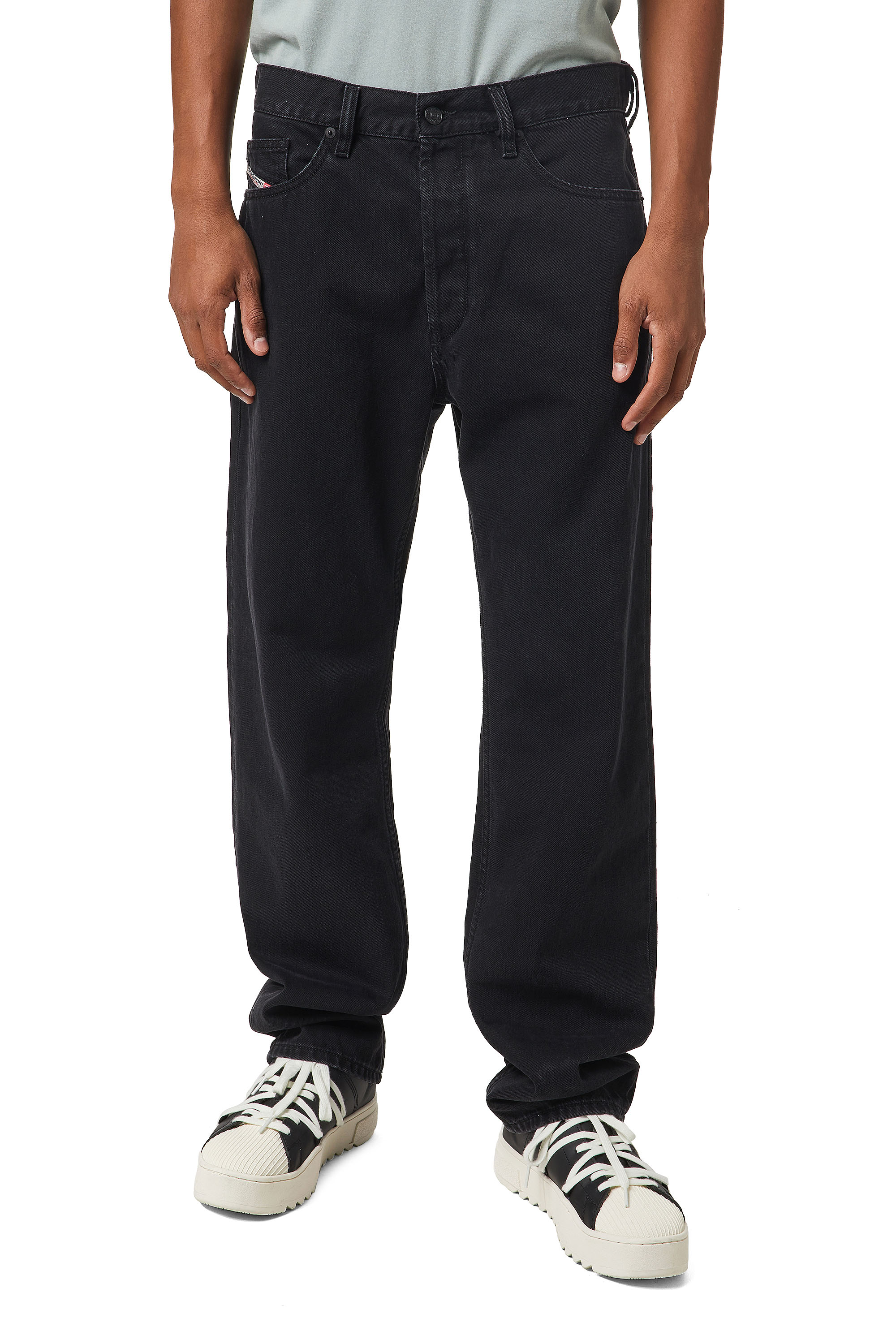 D-Macs 009RL, Schwarz/Dunkelgrau - Jeans
