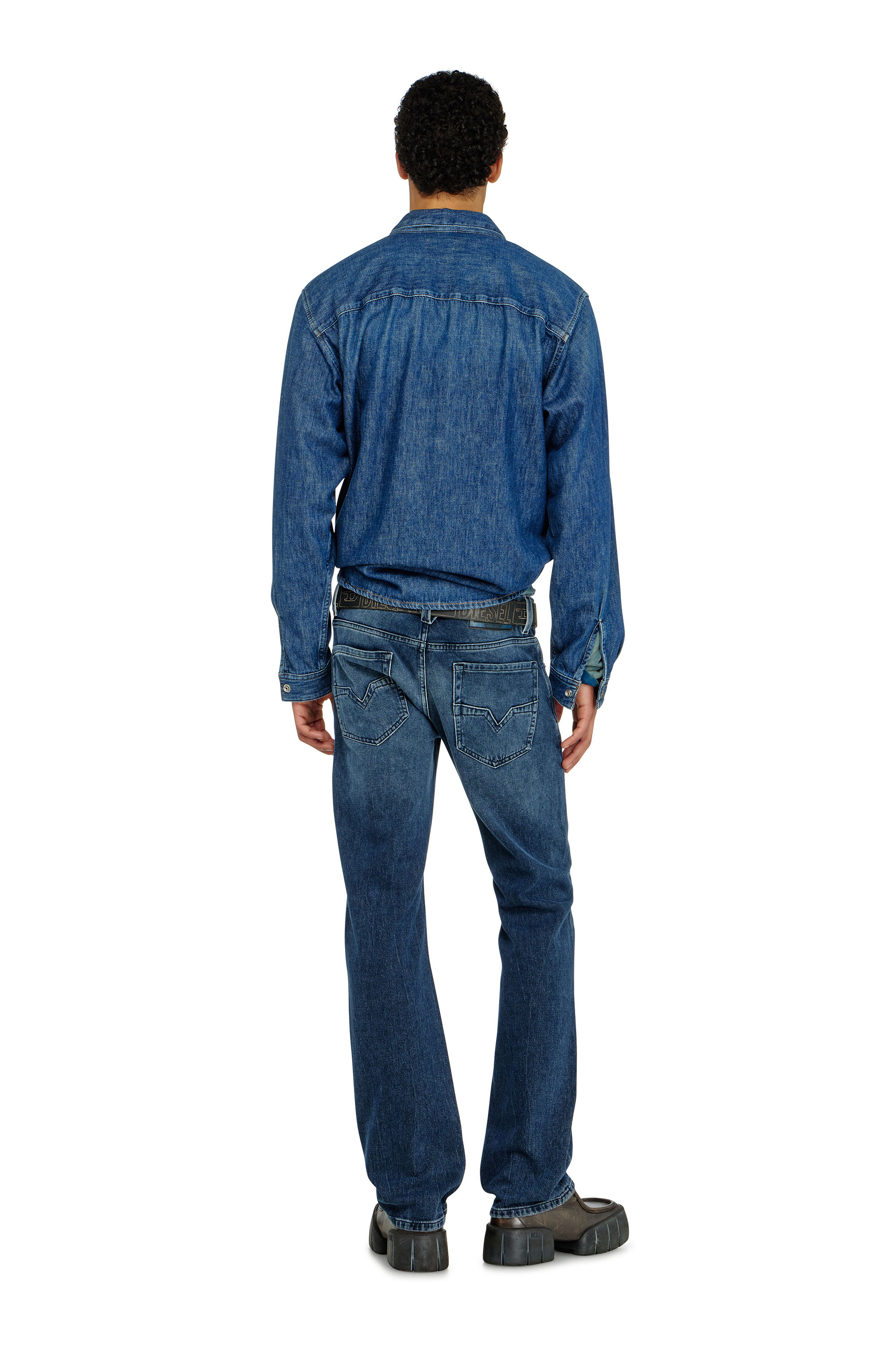 Diesel - Herren Regular Jeans 1985 Larkee 0KBBM, Dunkelblau - 3