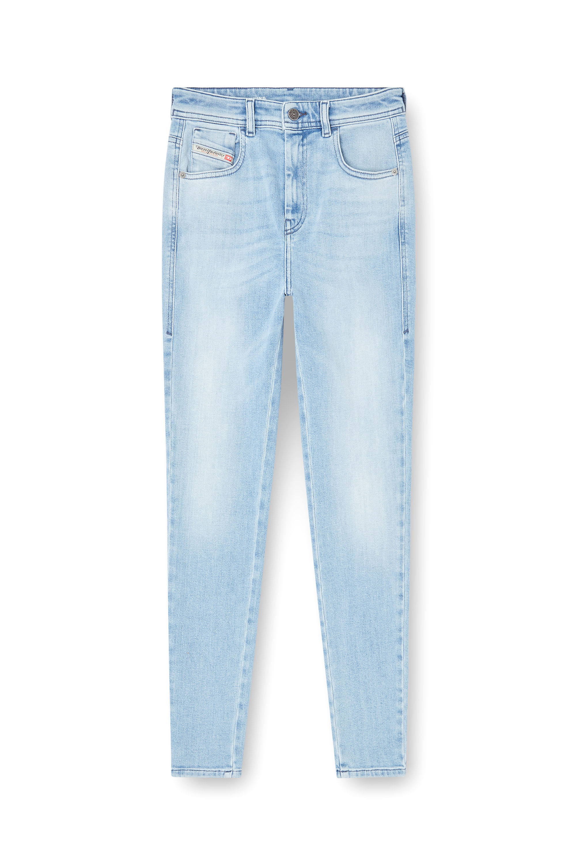 Diesel - Damen Skinny Jeans 1984 Slandy-High 09M05, Hellblau - 3