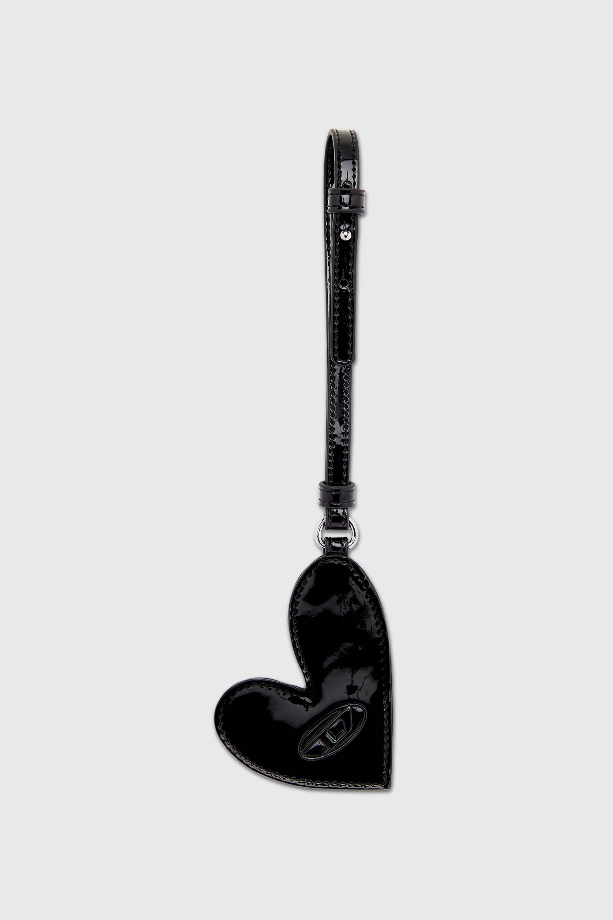 Diesel - PLAY MIRROR, Damen Spiegelanh&auml;nger mit gl&auml;nzendem Finish in Schwarz - 1