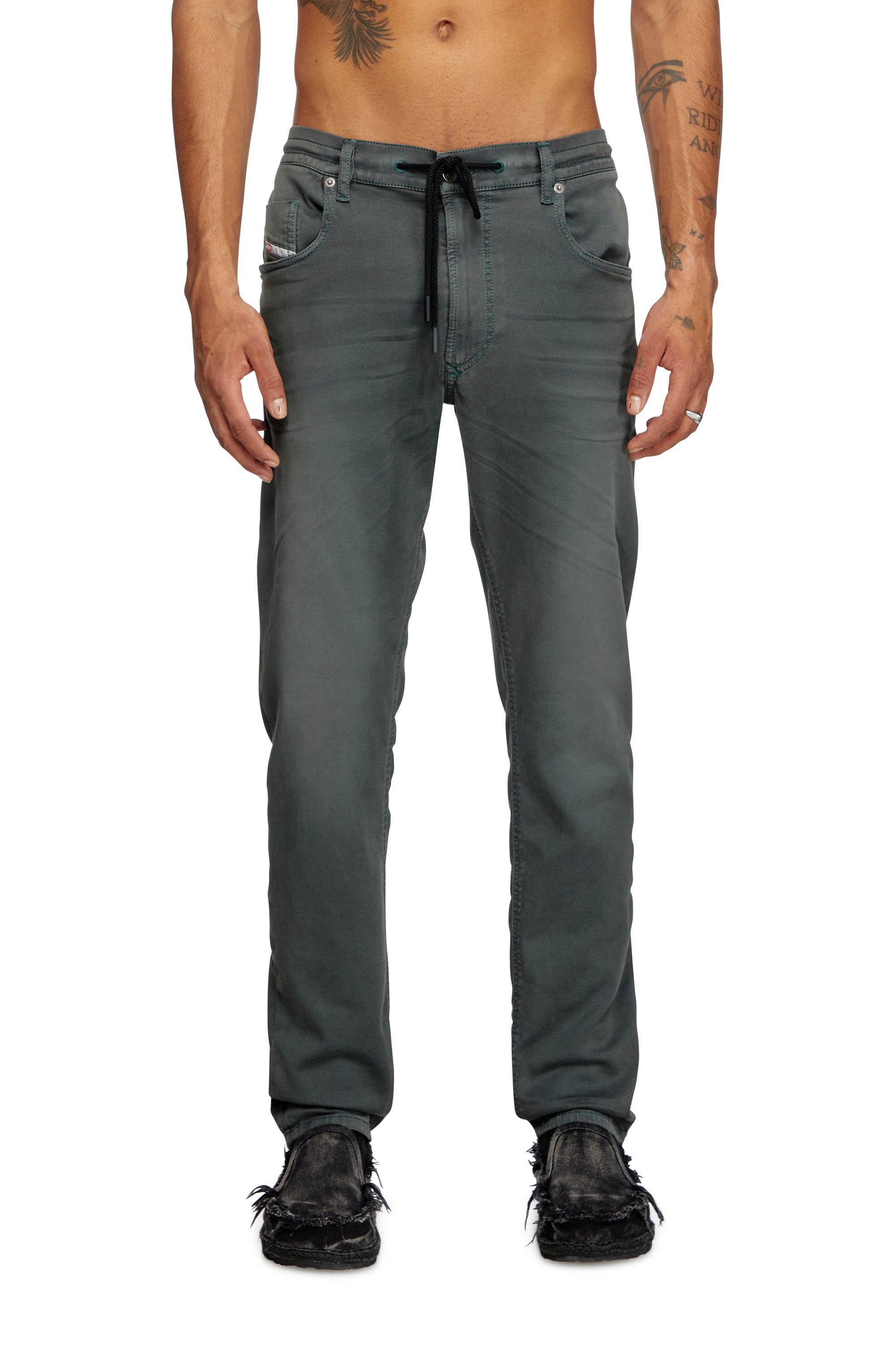 Diesel - Herren Regular 2030 D-Krooley Joggjeans® 0670M, Grau - 1