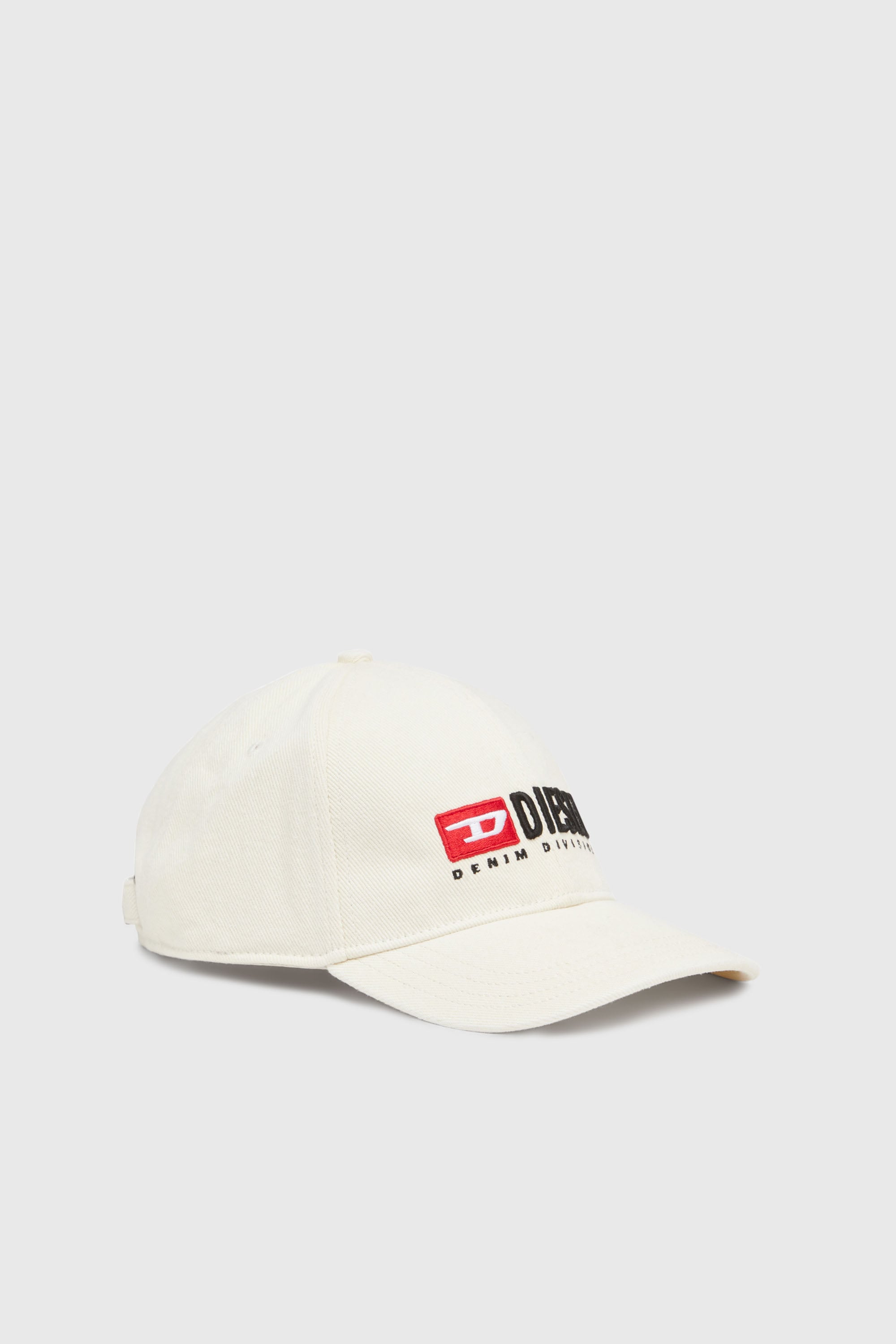 Diesel - CORRY-DIV-WASH, Herren Basecap mit Logostickerei in Wei&szlig; - 1