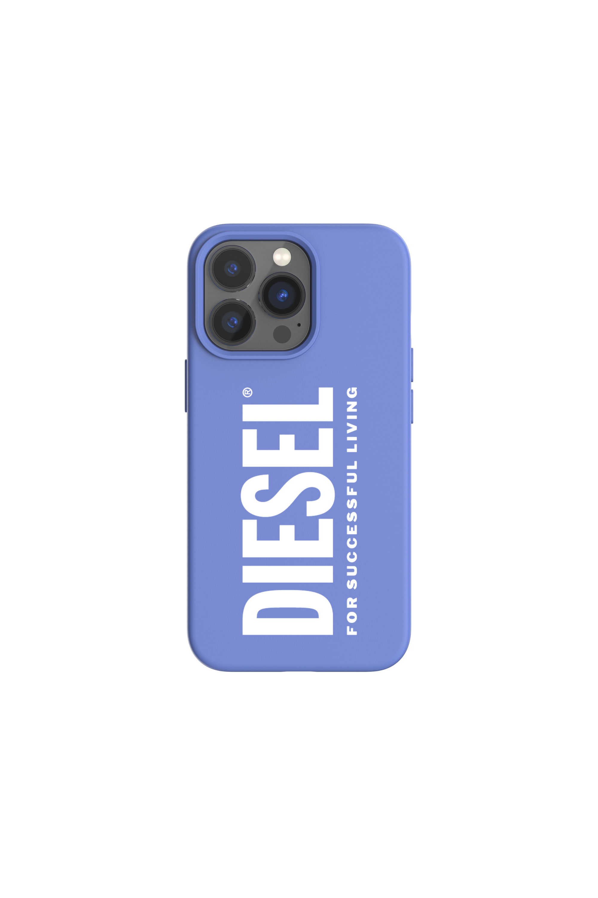 Diesel - 48277 SILICONE CASE, Unisex Silikon Case für iPhone 13 / 13 Pro in Blau - 2